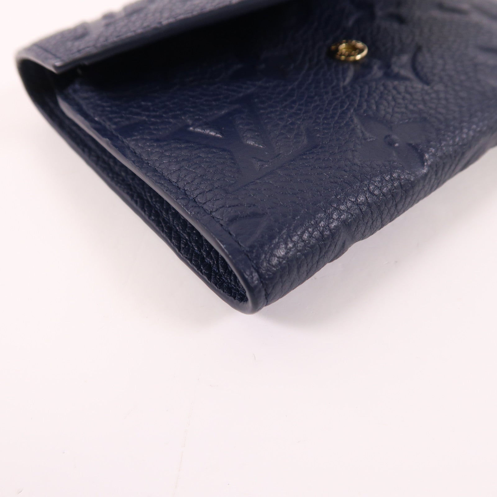 LOUIS VUITTON Monogram Empreinte Victorine Wallet金扣錢包