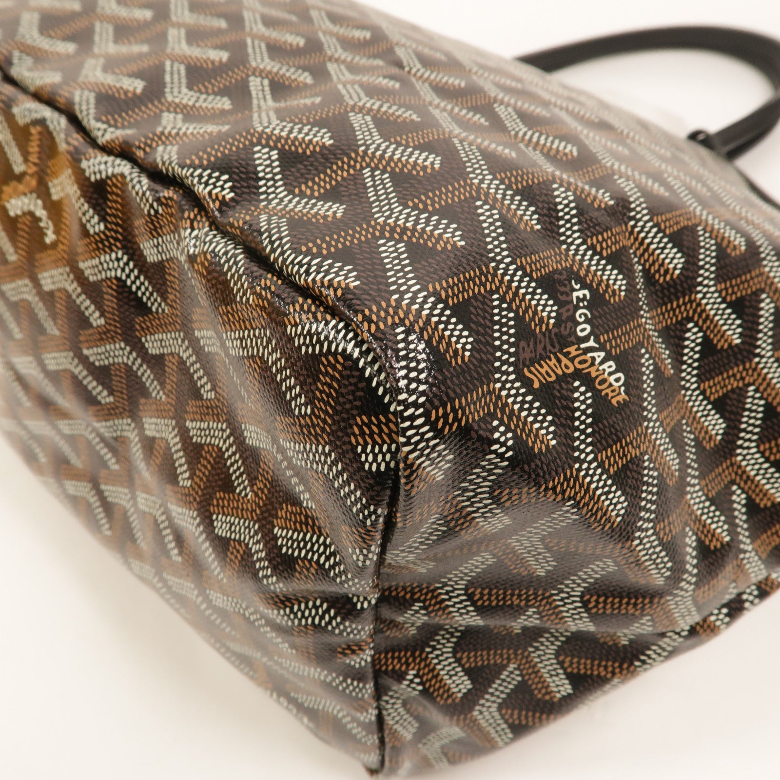 GOYARD 塗層帆布Saint Louis PM手挽袋