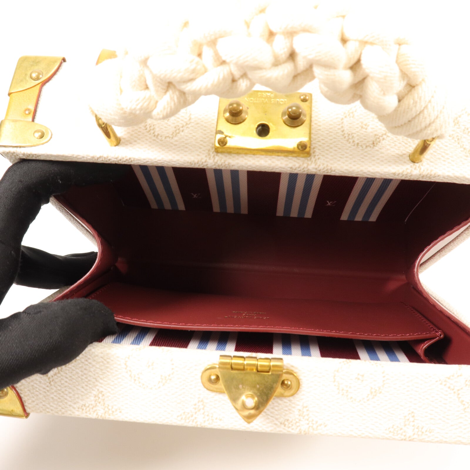 LOUIS VUITTON Monogram Heritage Handle Trunk手挽肩背兩用袋