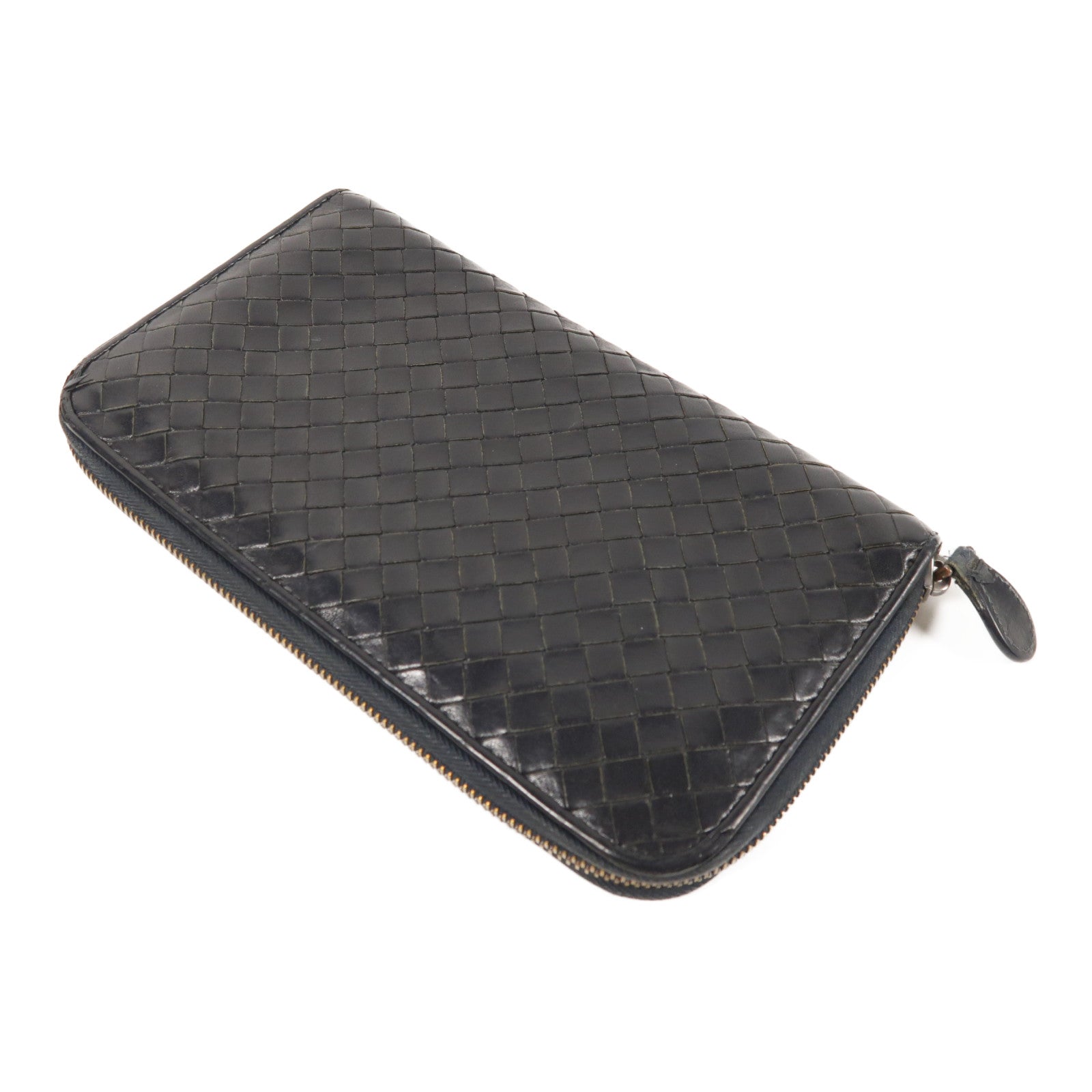 BOTTEGA VENETA 牛皮皮革Zipper Long Wallet長錢包