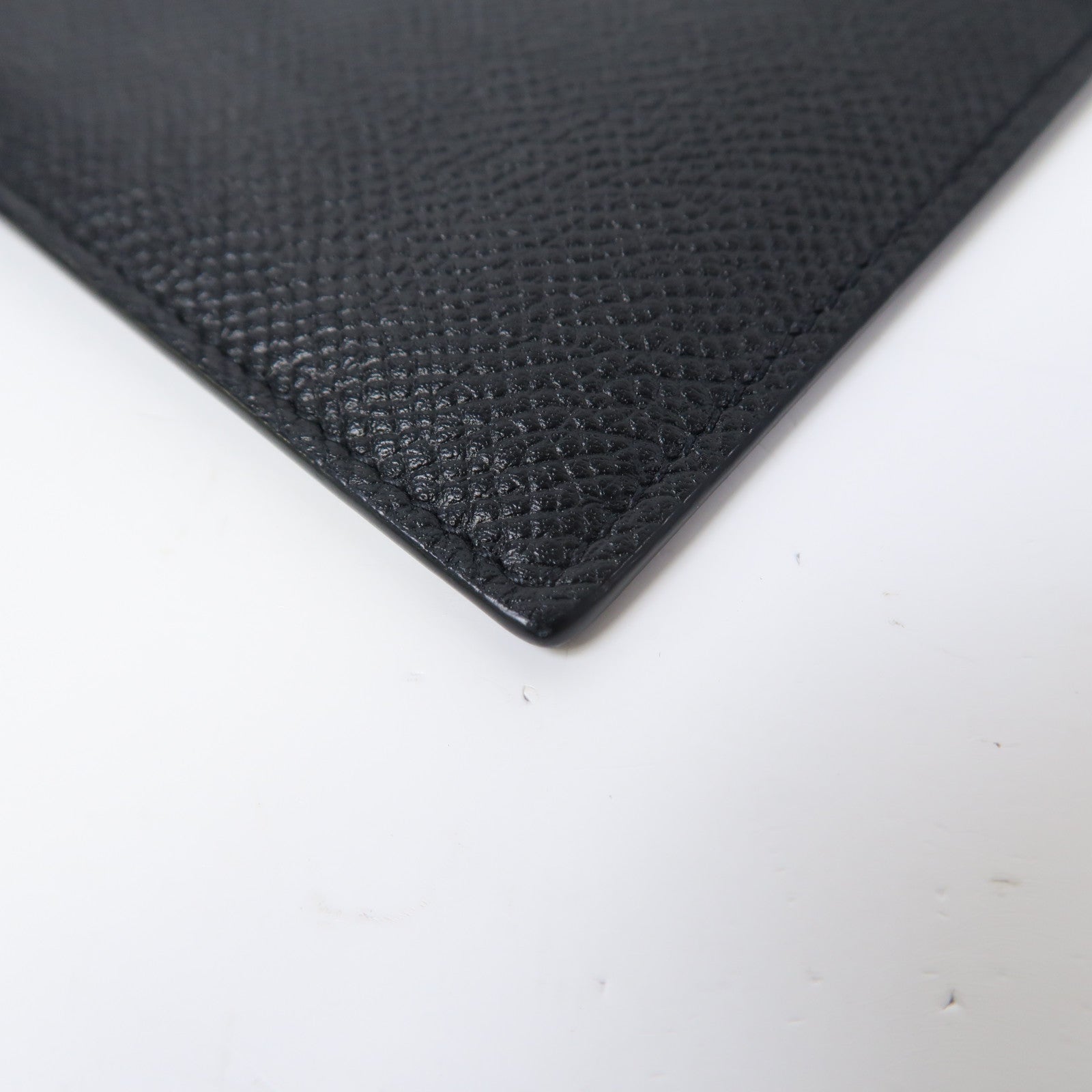 BALENCIAGA 牛皮皮革Card Case金扣卡片套黑色