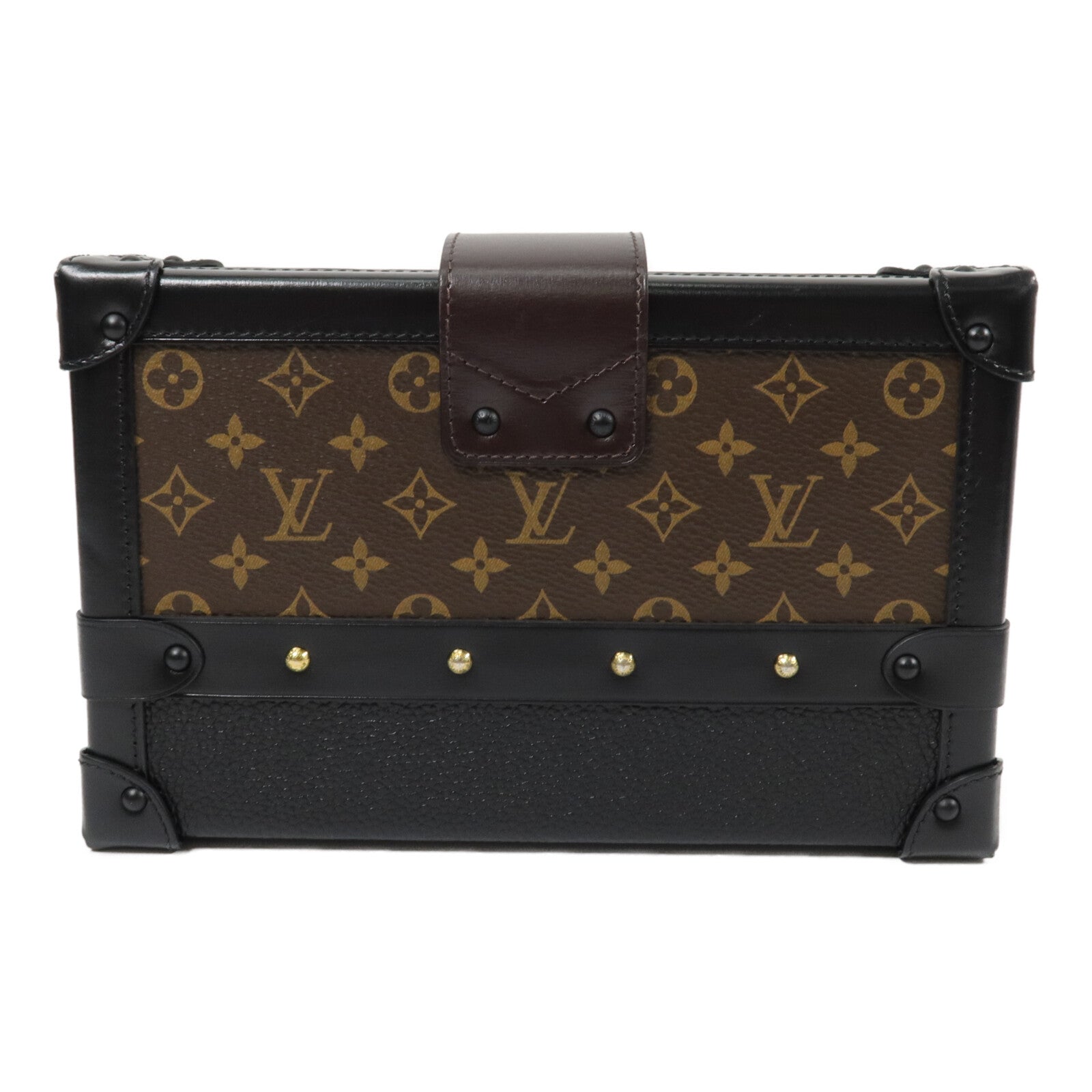 LOUIS VUITTON 牛皮皮革Petite Malle肩背袋