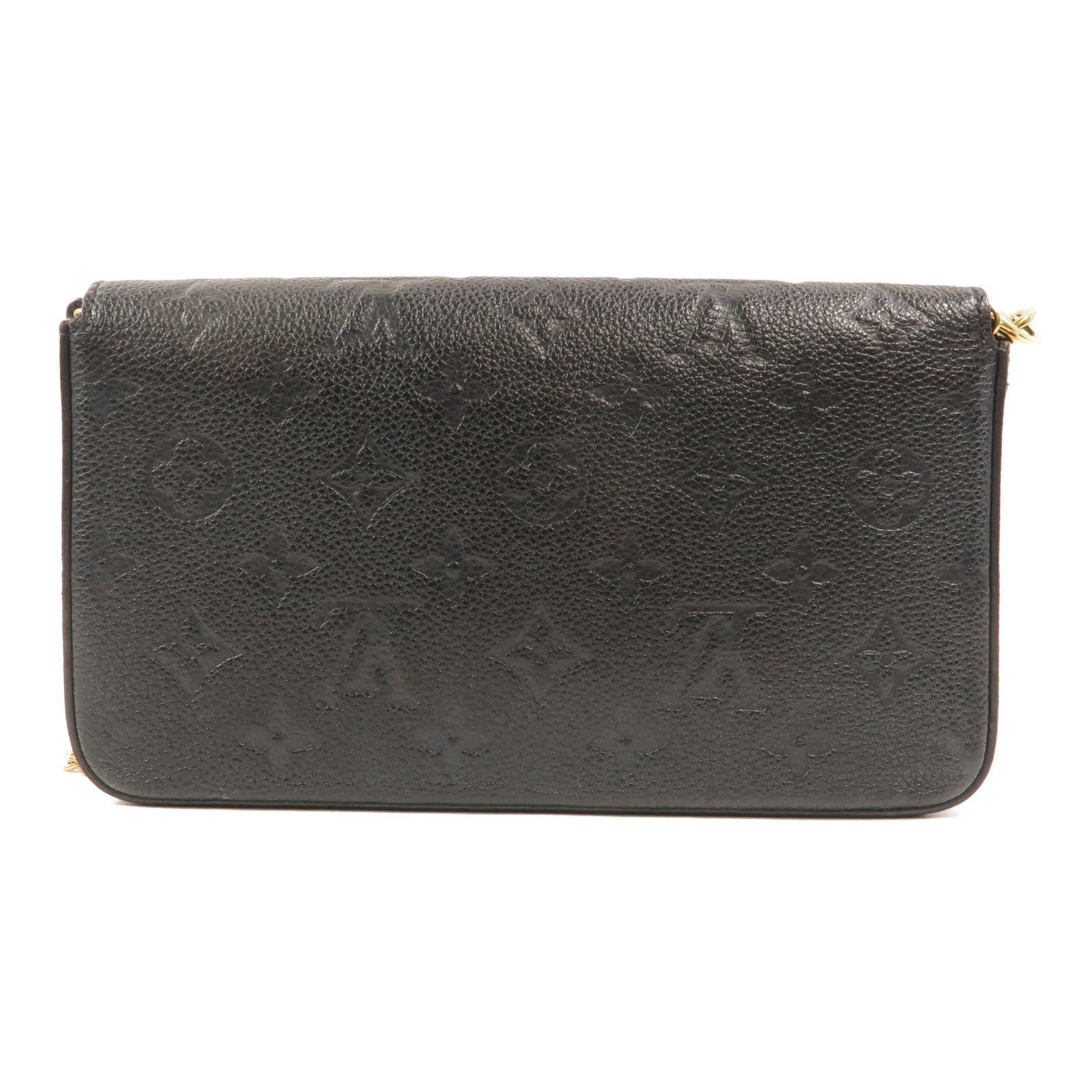LOUIS VUITTON Monogram Empreinte Felicie Pochette鏈帶肩背袋