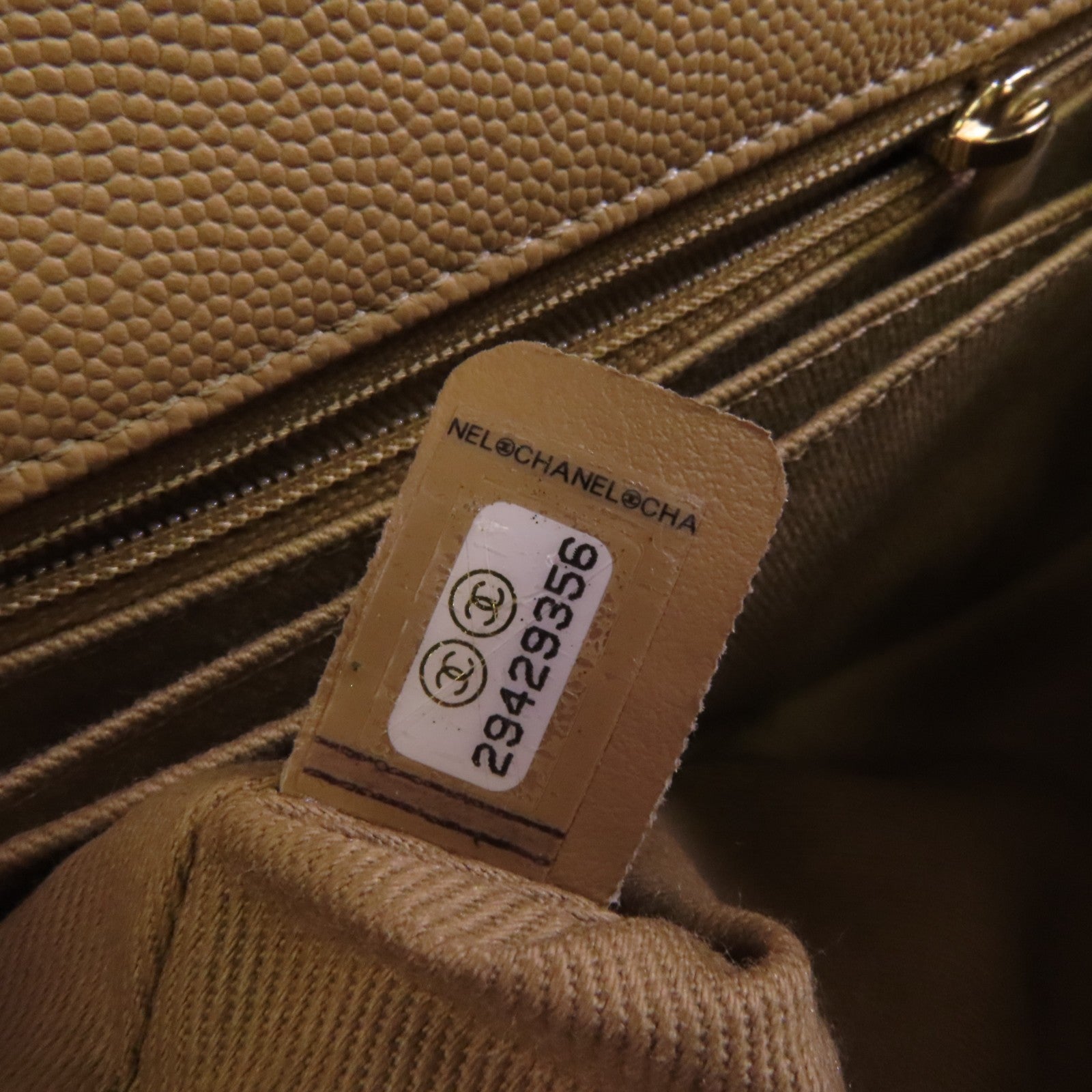 CHANEL 牛皮皮革/蜥蝪皮革Coco Handle金扣手挽肩背兩用袋