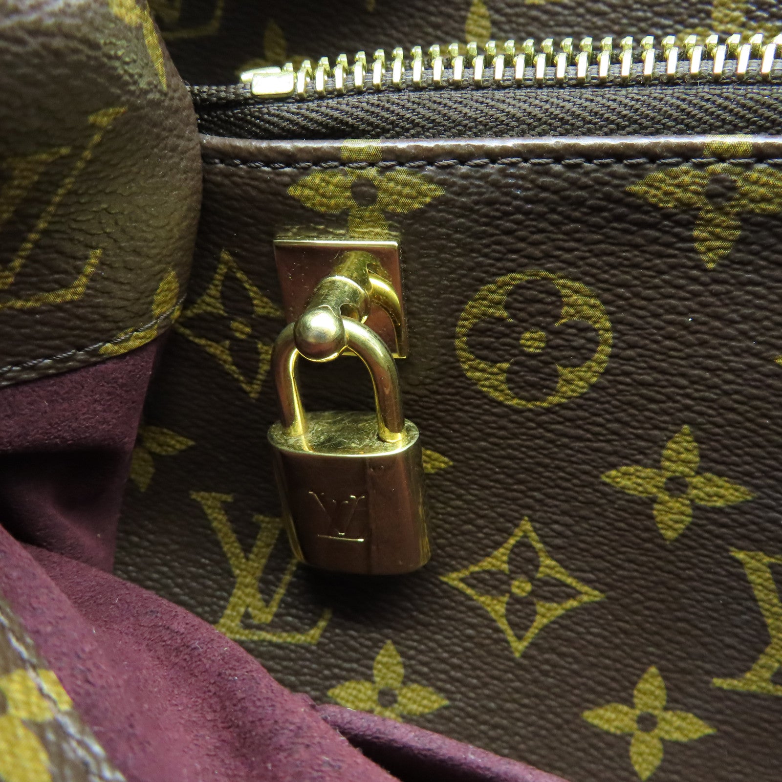 LOUIS VUITTON 【激減優惠】Montaigne GM 2 Way Shoulder金扣肩背袋啡色