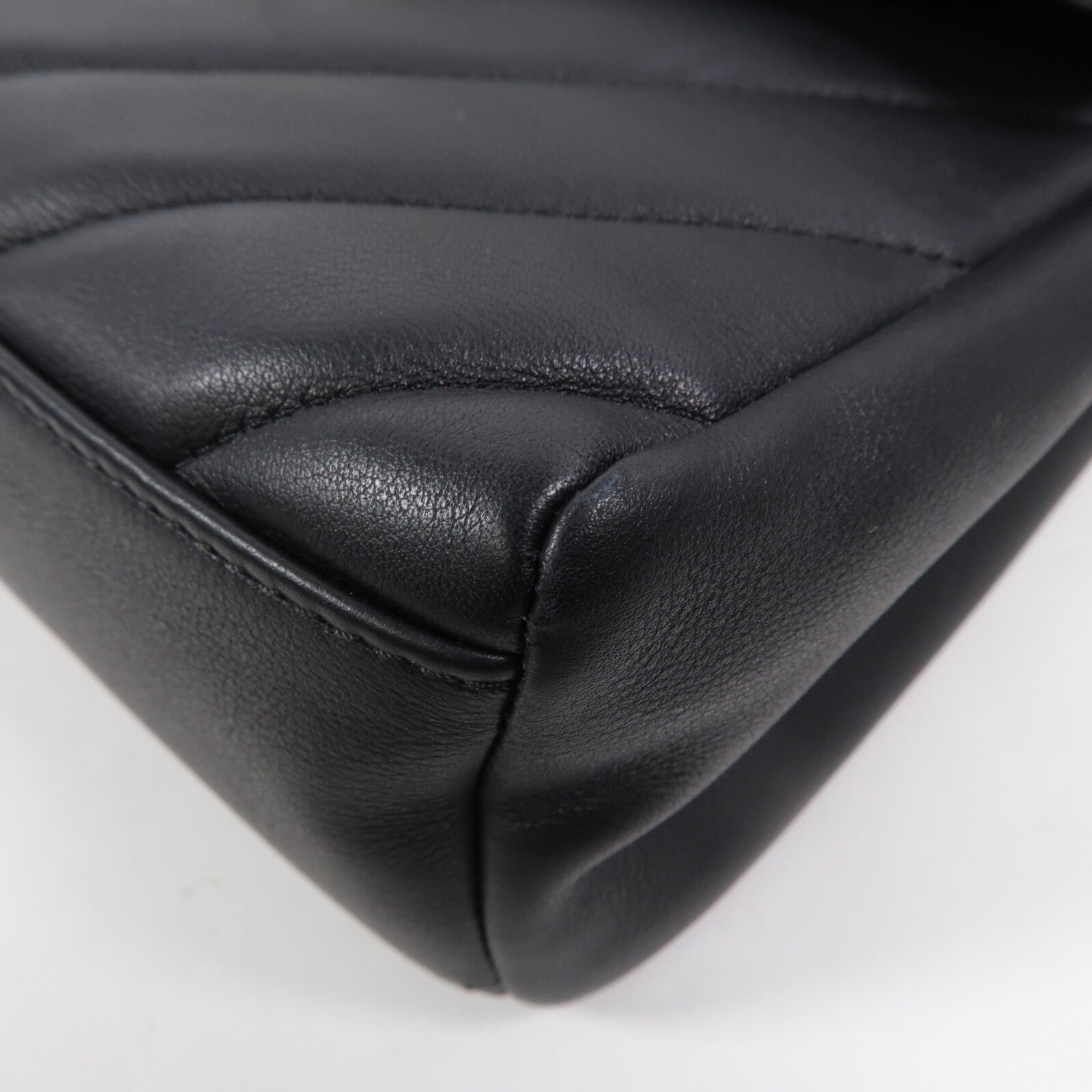 CHANEL 羊皮皮革In The City Top Handle Flap Bag手挽肩背兩用袋