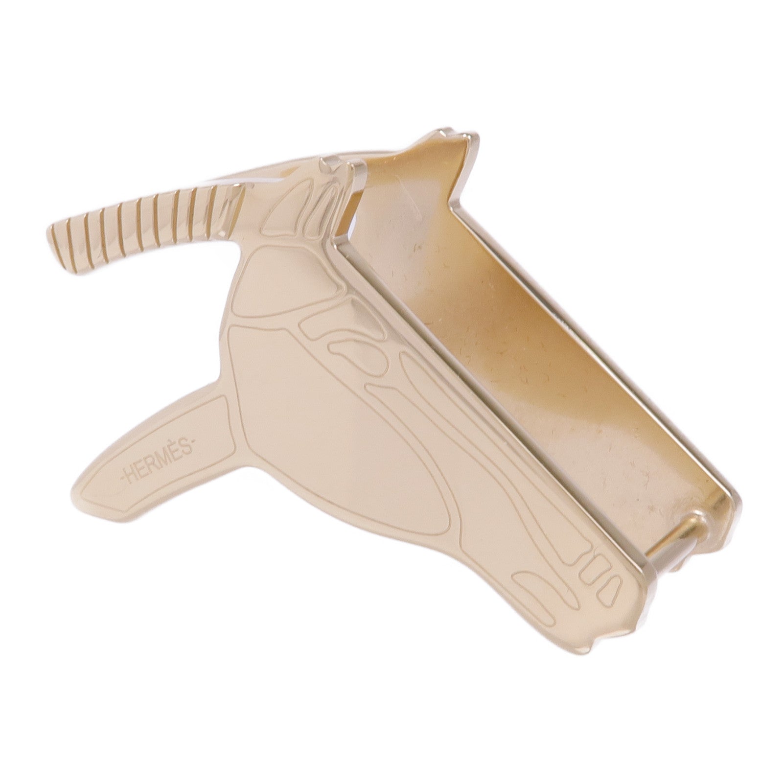 HERMES 金屬Scarf ring圍巾戒指