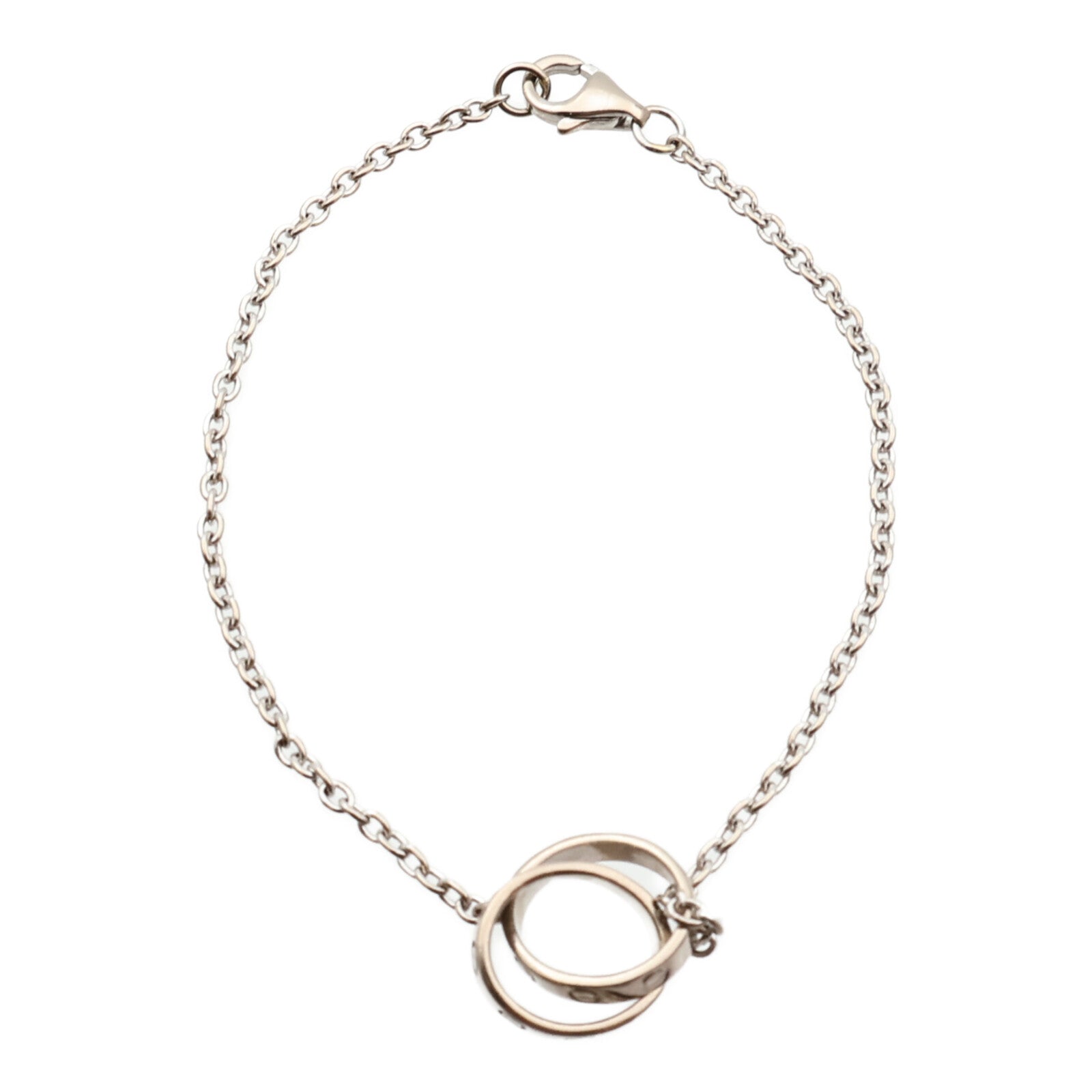 CARTIER 18K白金Baby Love Bracelet手鏈