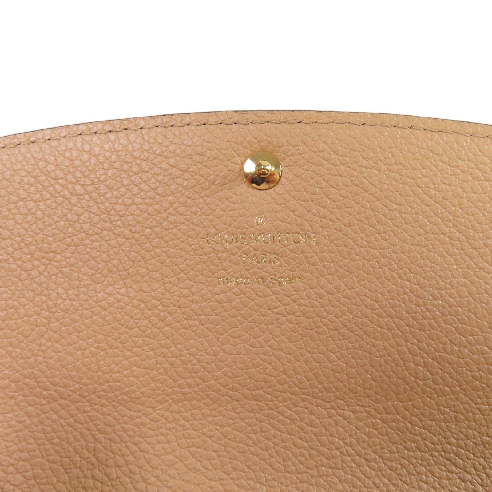 LOUIS VUITTON 【激減優惠】Monogram Empreinte Emilie Wallet金扣長錢包黑色