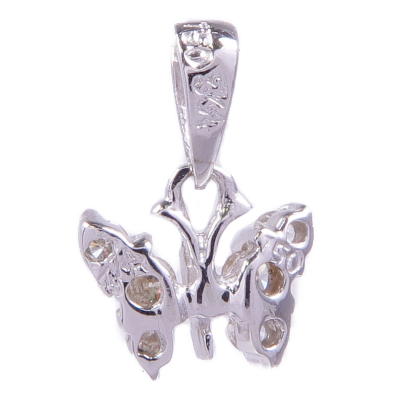 JEWELRY 18K白金Diamond Pendant Top鑽石吊墜