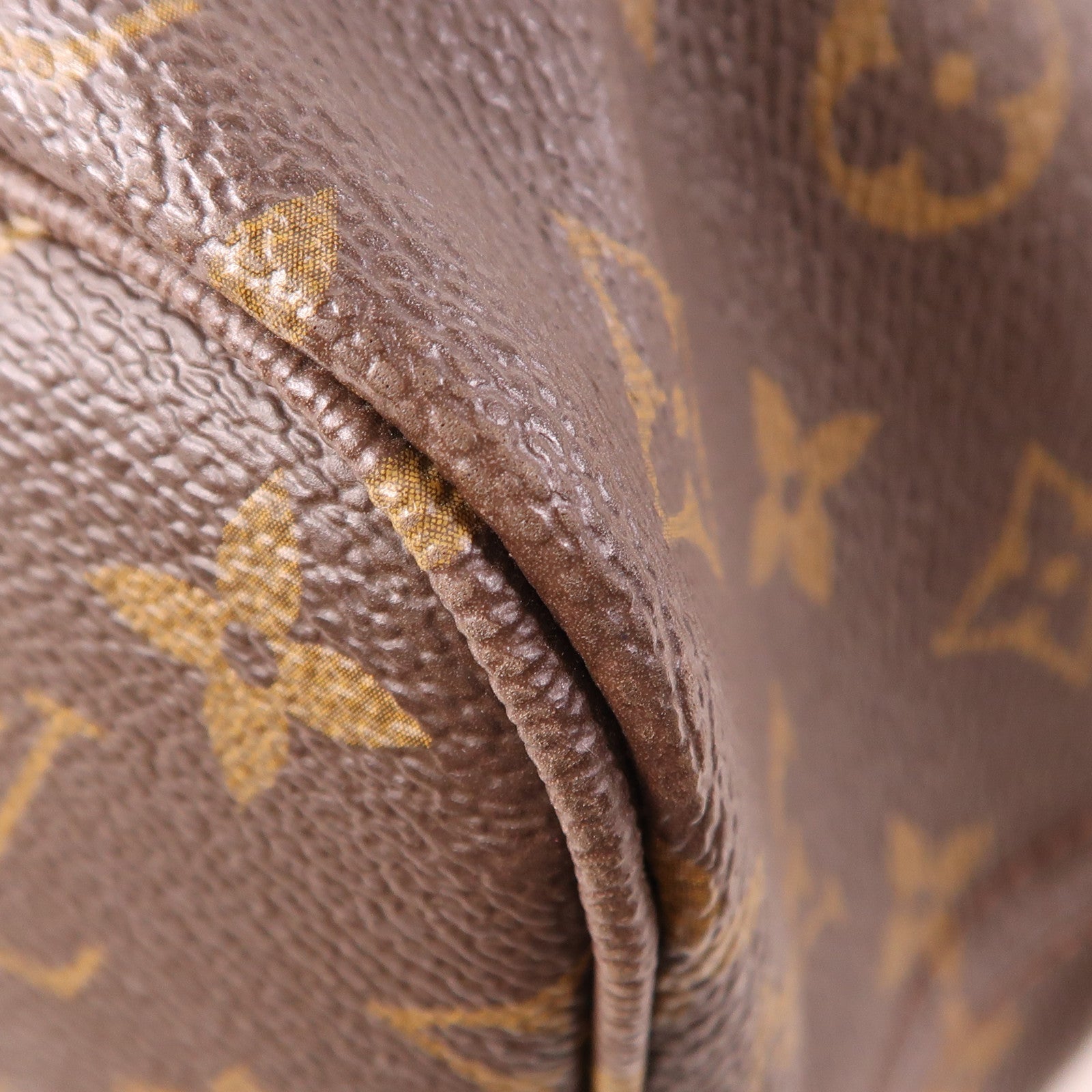 LOUIS VUITTON Monogram Neverfull MM金扣手挽袋