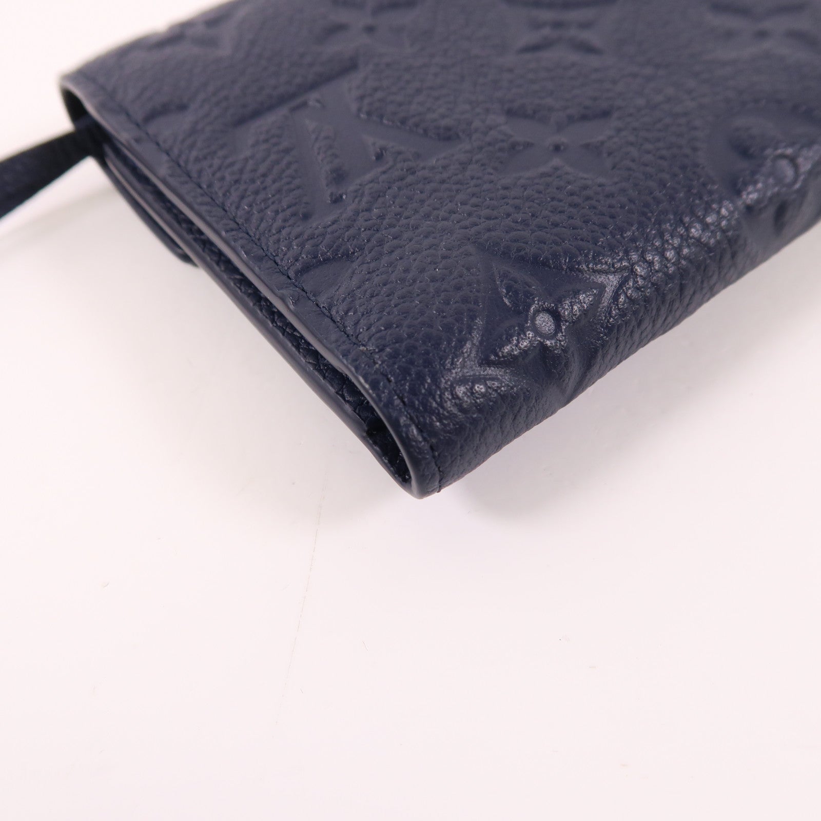 LOUIS VUITTON Monogram Empreinte Victorine Wallet金扣錢包