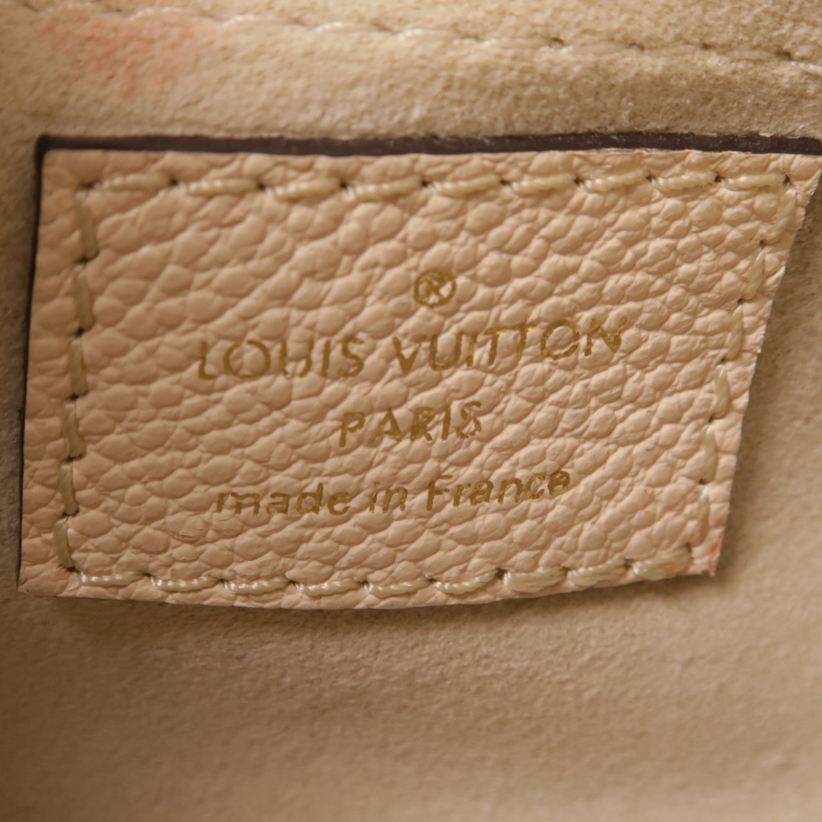 LOUIS VUITTON Monogram Empreinte Papillon BB金扣手挽肩背兩用袋