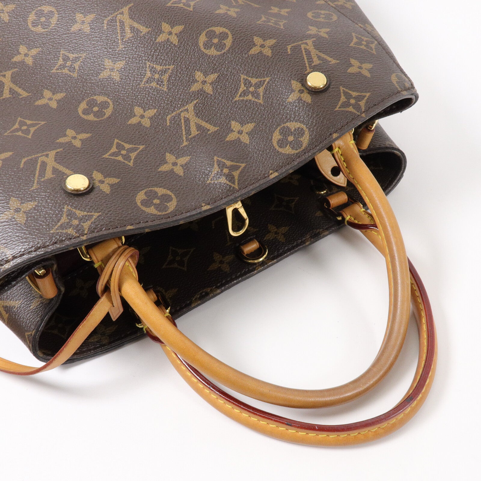 LOUIS VUITTON Monogram Montaigne BB手挽肩背兩用袋