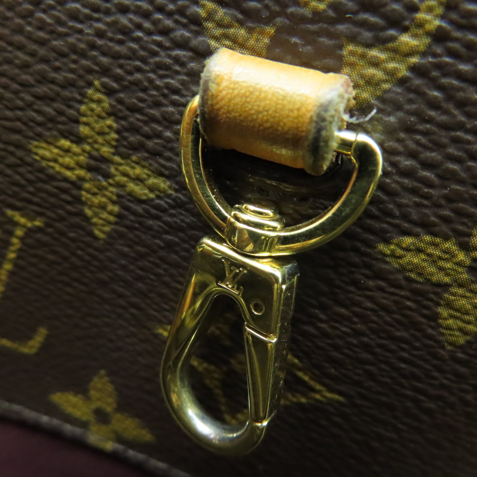 LOUIS VUITTON 【激減優惠】Montaigne GM 2 Way Shoulder金扣肩背袋啡色