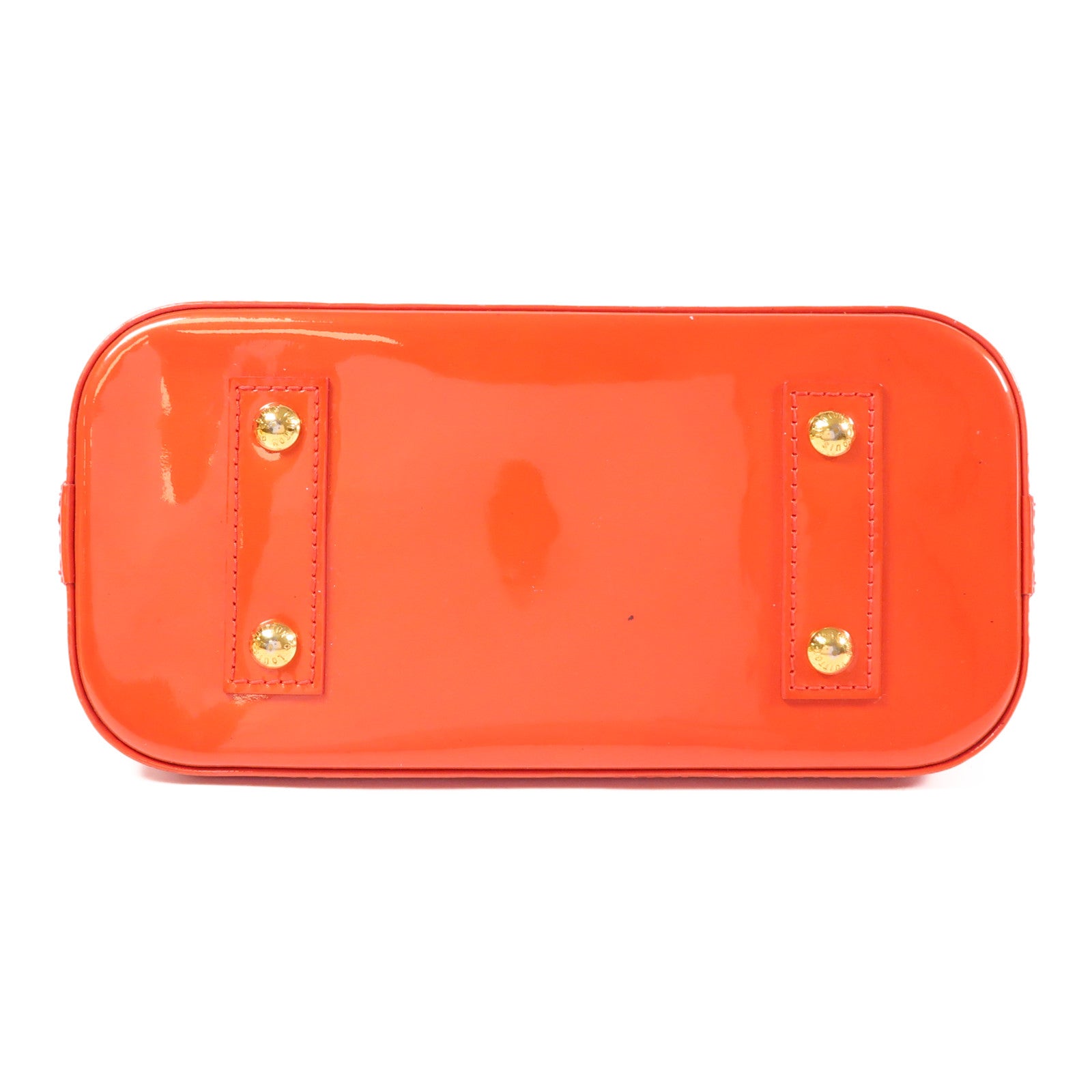 LOUIS VUITTON Monogram Vernis Alma BB金扣手挽肩背兩用袋