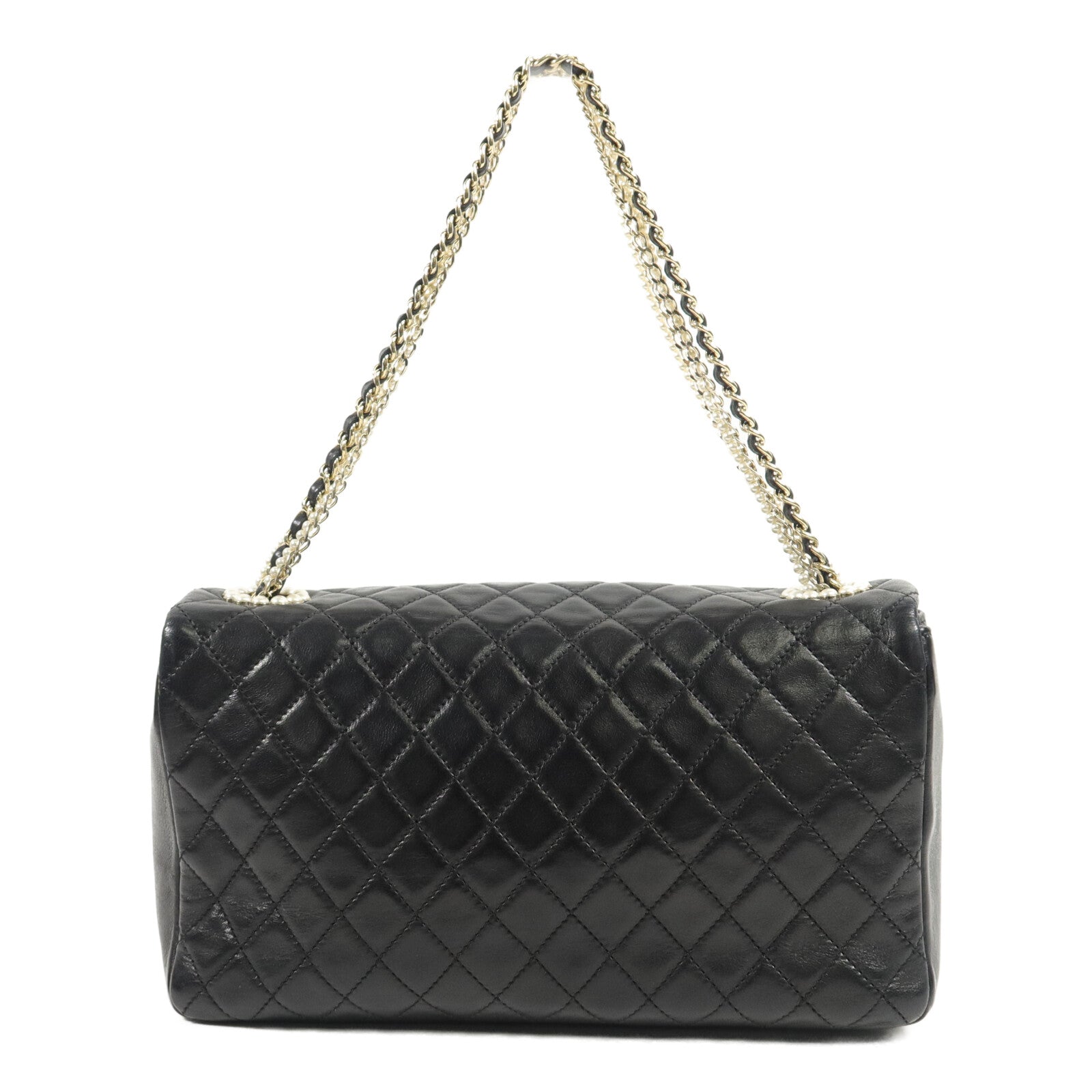 CHANEL 羊皮皮革Chain Shoulder鏈帶肩背袋