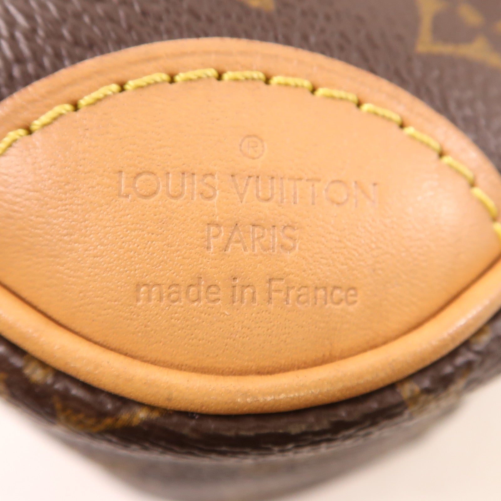 LOUIS VUITTON Monogram Deauville Mini金扣肩背袋棕色