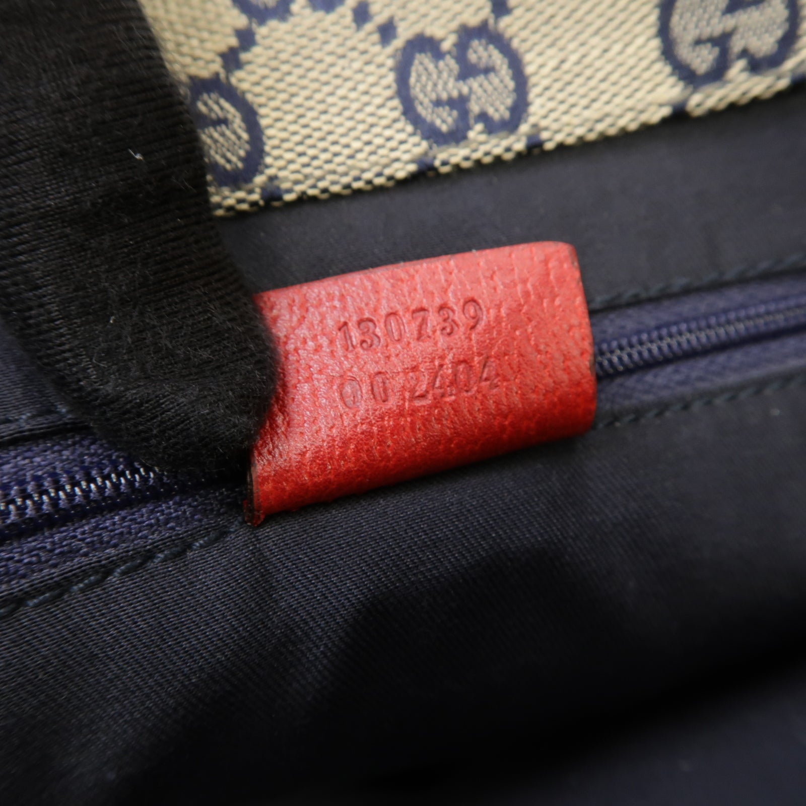 GUCCI 【清倉大減價】牛皮皮革Tote Bag金扣肩背袋紅色