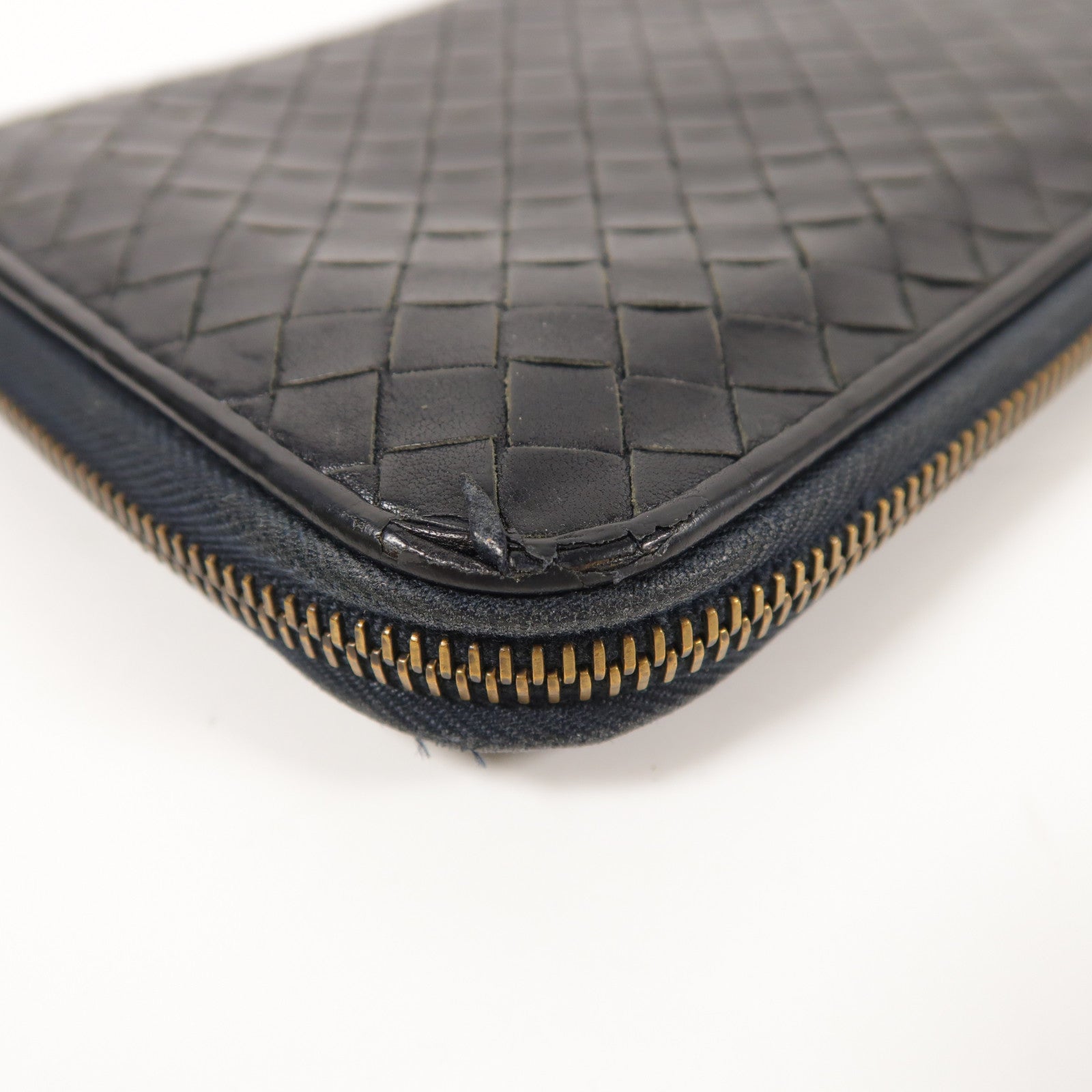 BOTTEGA VENETA 牛皮皮革Zipper Long Wallet長錢包