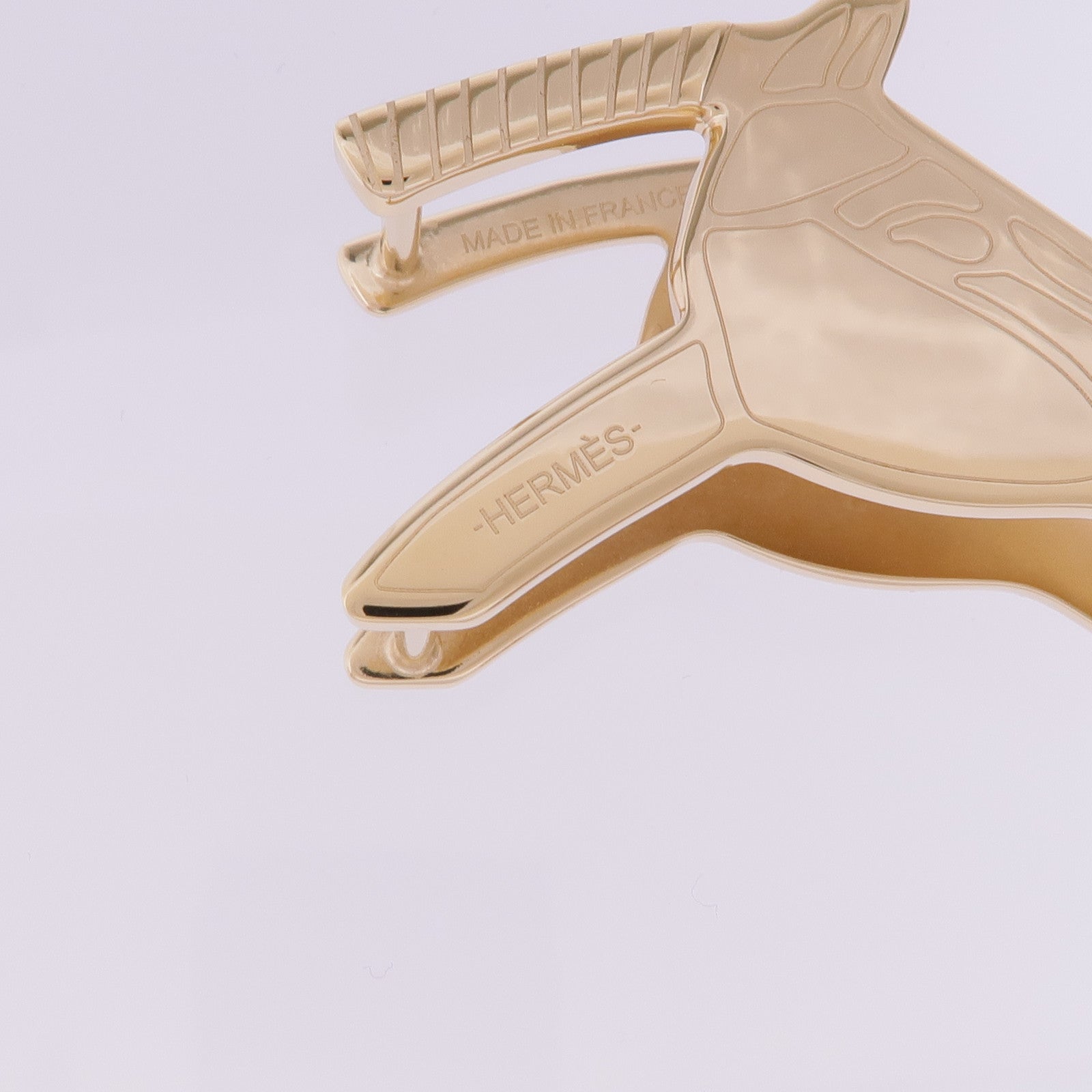 HERMES 金屬Scarf ring圍巾戒指