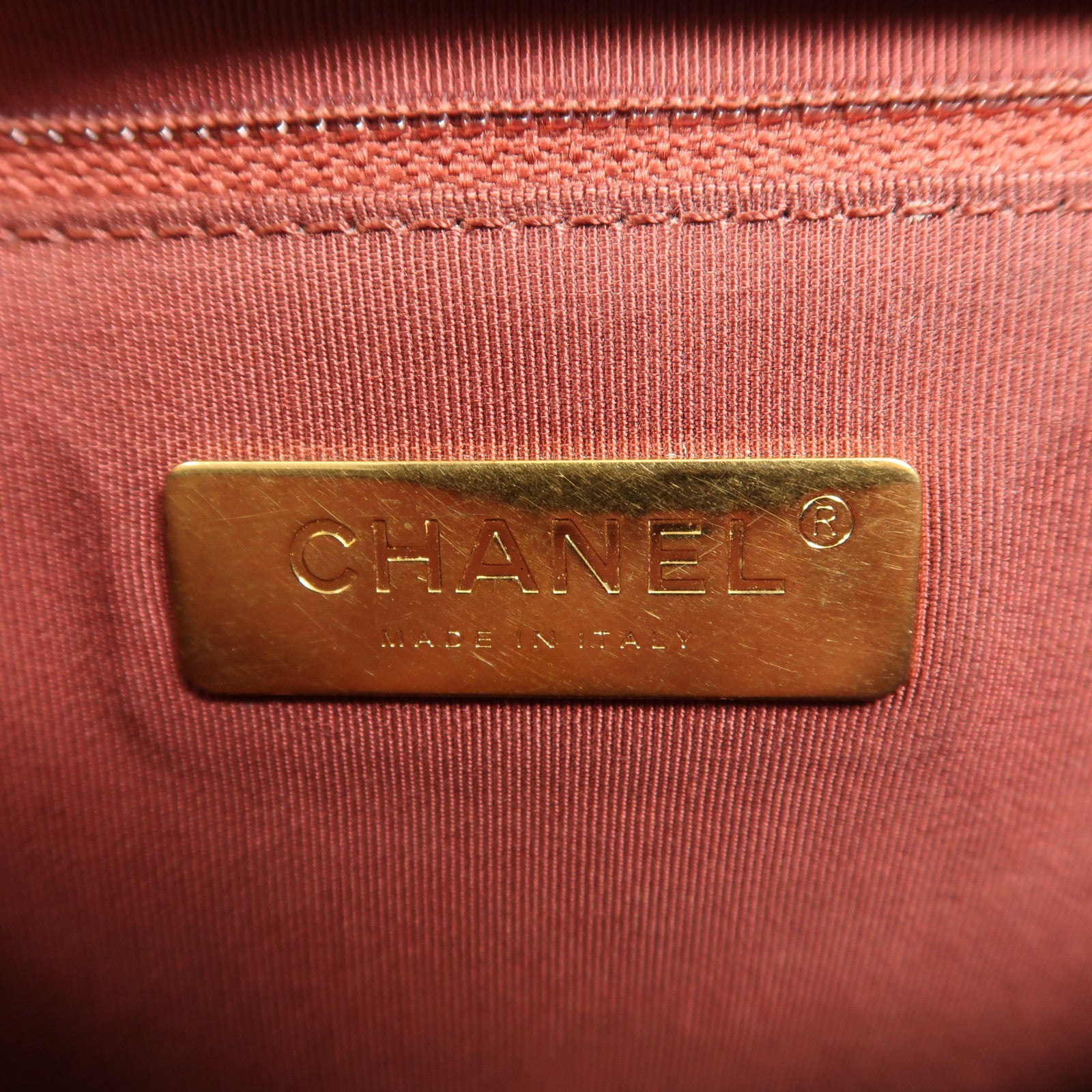 CHANEL【激減優惠】 牛皮皮革Chain Shoulder金扣手挽肩背兩用袋