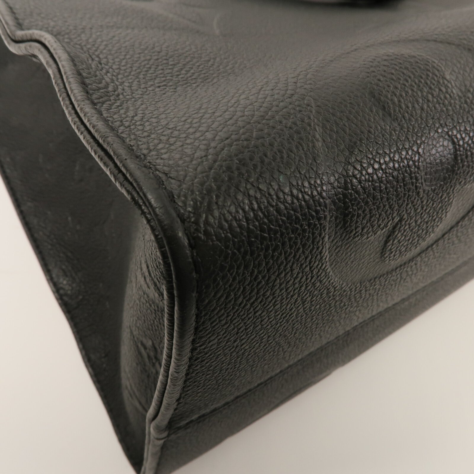 LOUIS VUITTON Monogram Empreinte On The Go GM手挽肩背兩用袋