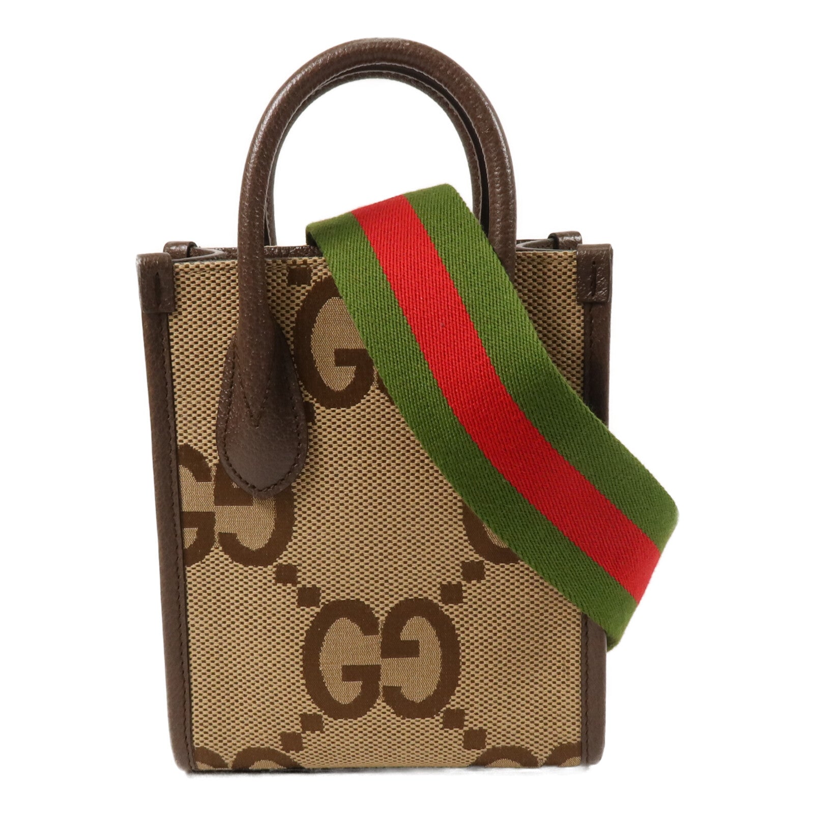 GUCCI 帆布Jumbo GG手挽肩背兩用袋