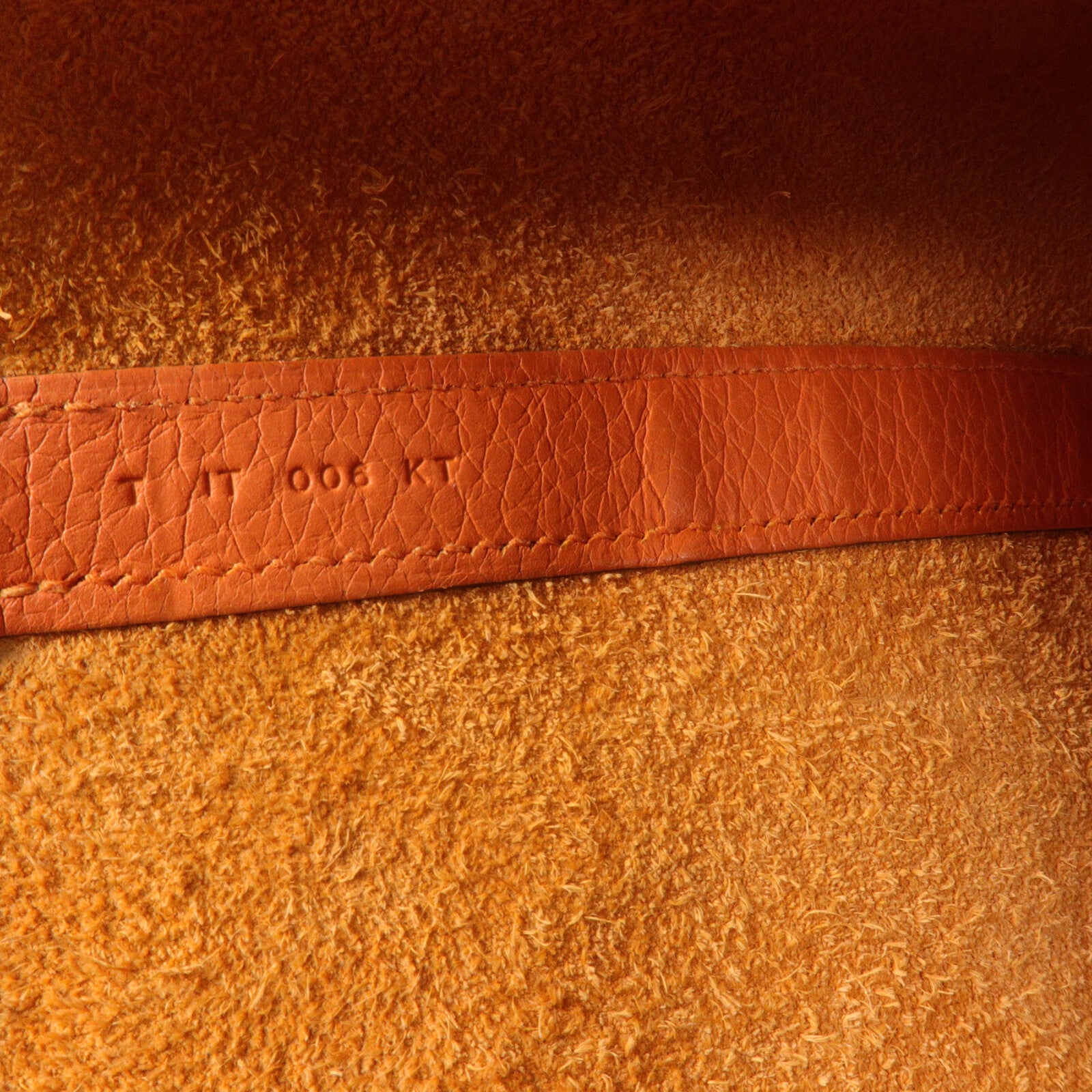HERMES Clemence皮革Picotin GM手挽袋Orange