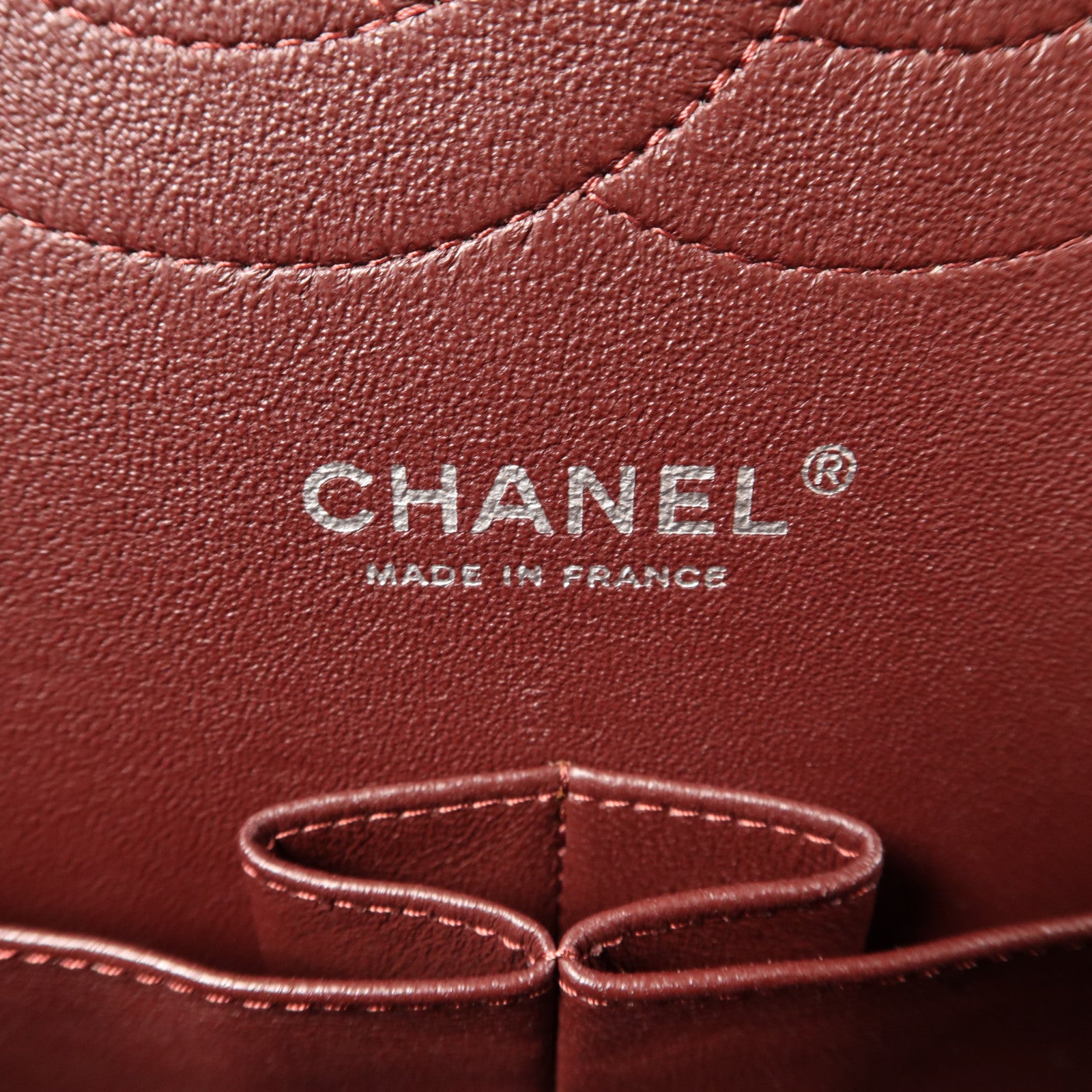 CHANEL 羊皮皮革Large Classic銀扣鏈帶肩背袋