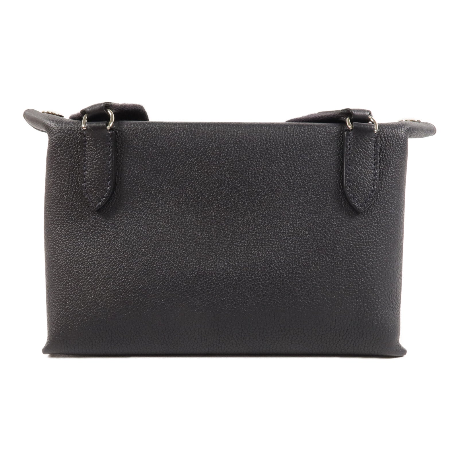 HERMES Togo皮革Videpoches肩背袋Noir