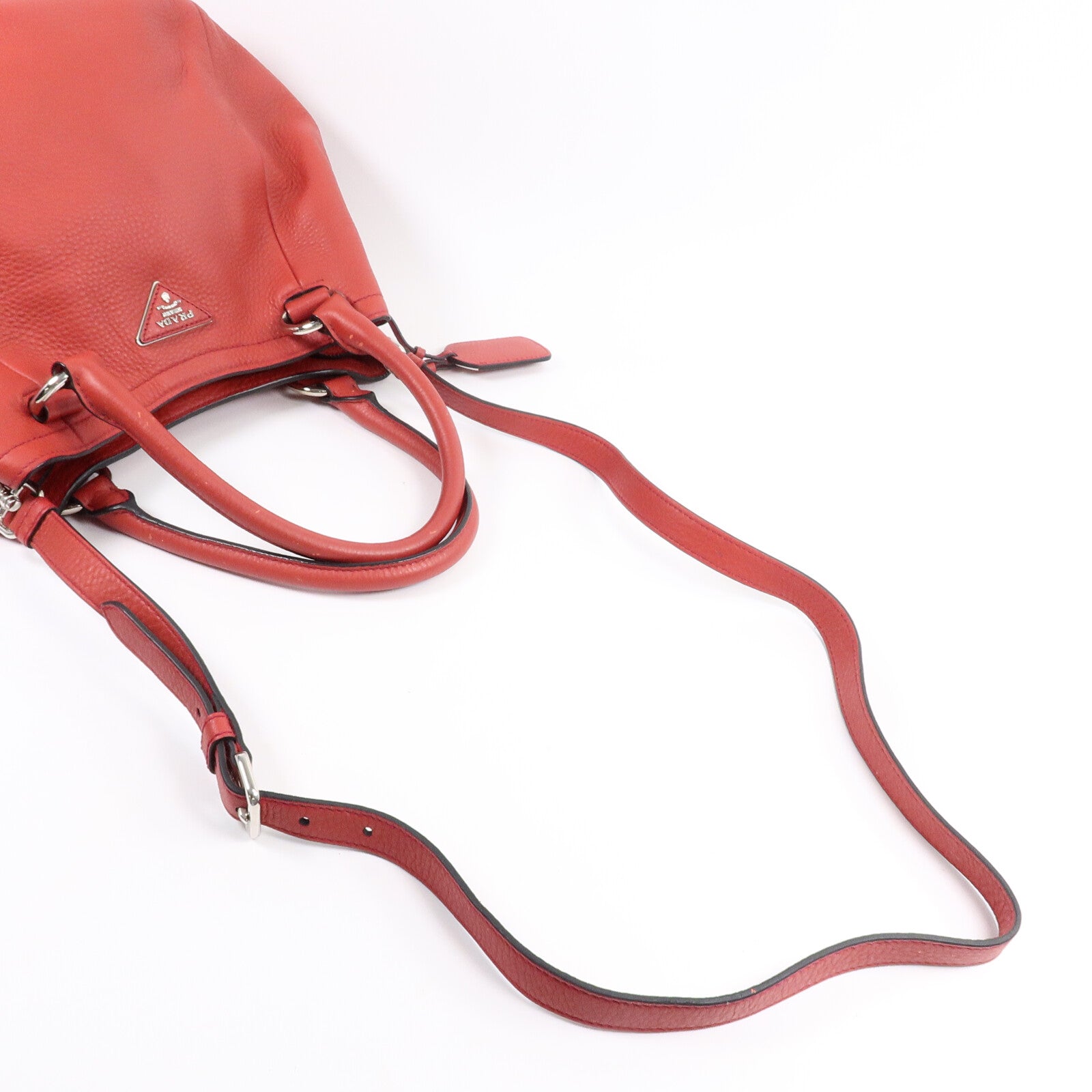 PRADA 牛皮皮革Vitello Daino Tote Bag手挽肩背兩用袋