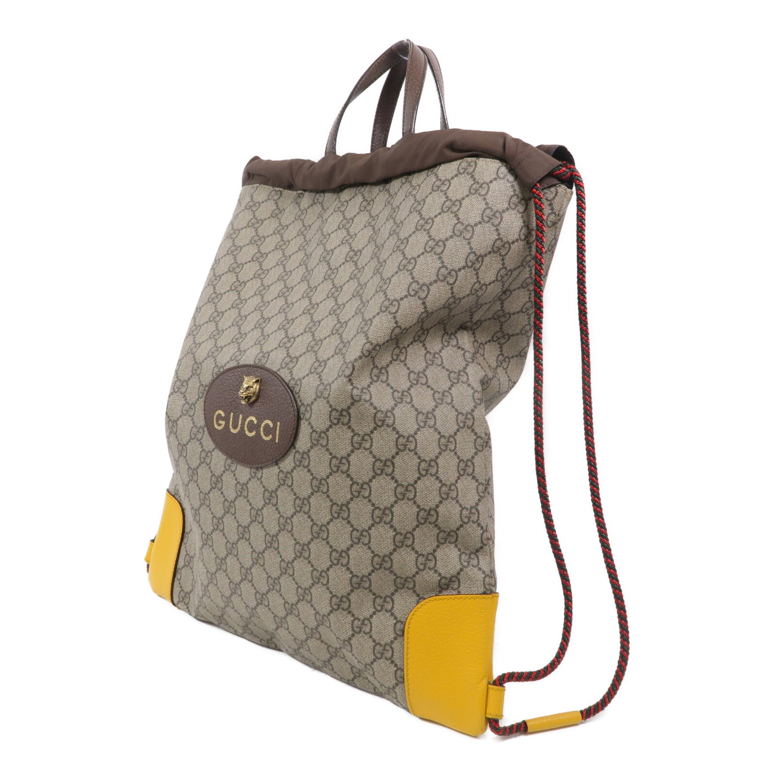 GUCCI 塗層帆布Drawstring Backpack背包