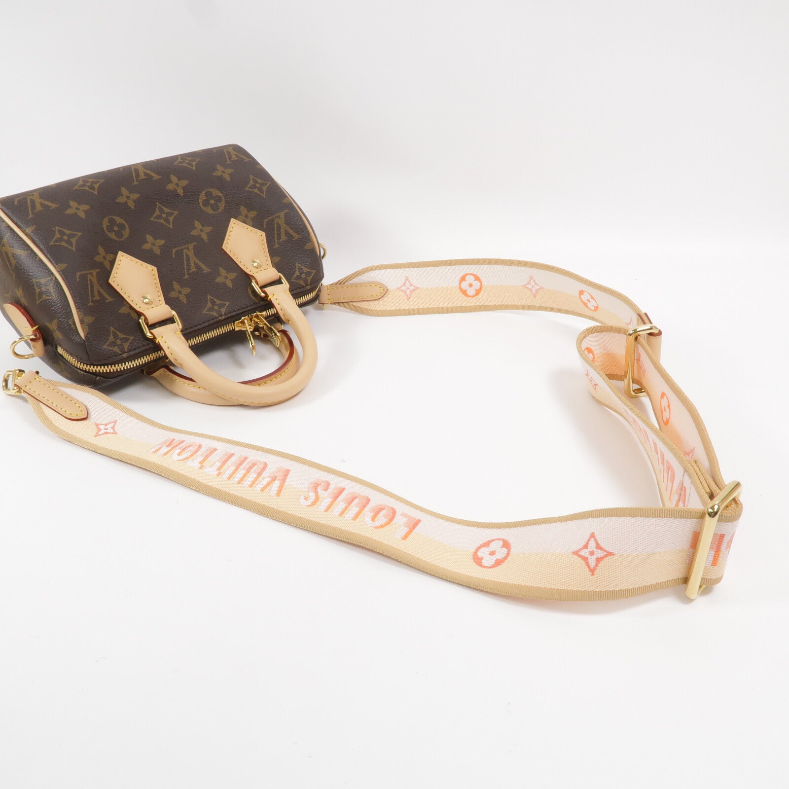 LOUIS VUITTON Monogram Speedy Bandouliere 20手挽肩背兩用袋