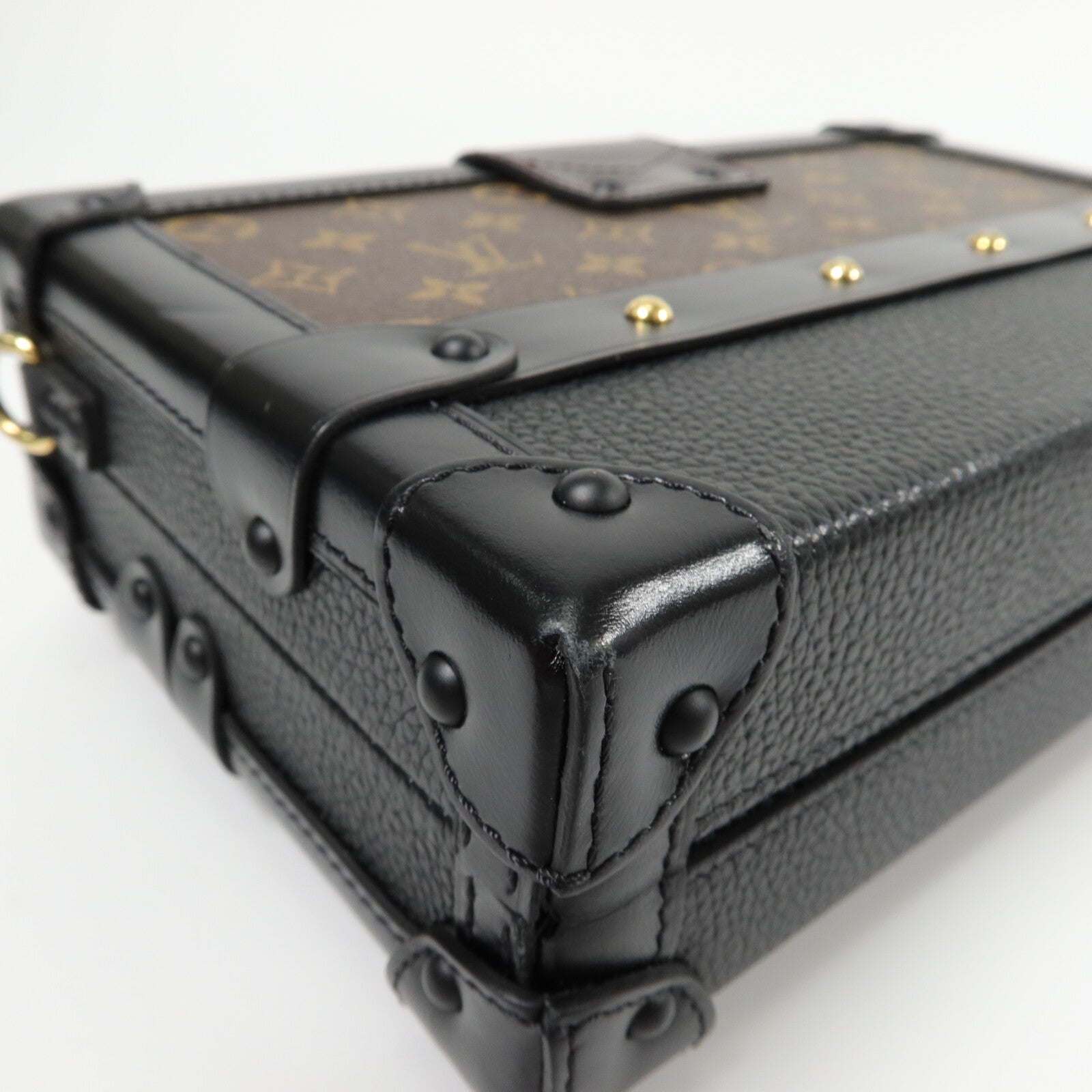 LOUIS VUITTON 牛皮皮革Petite Malle肩背袋