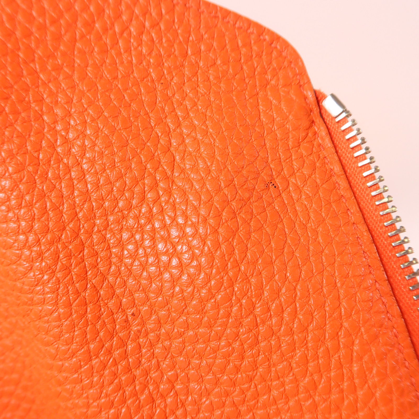 HERMES 皮革Lindy 30銀扣手挽肩背兩用袋9T Capucine