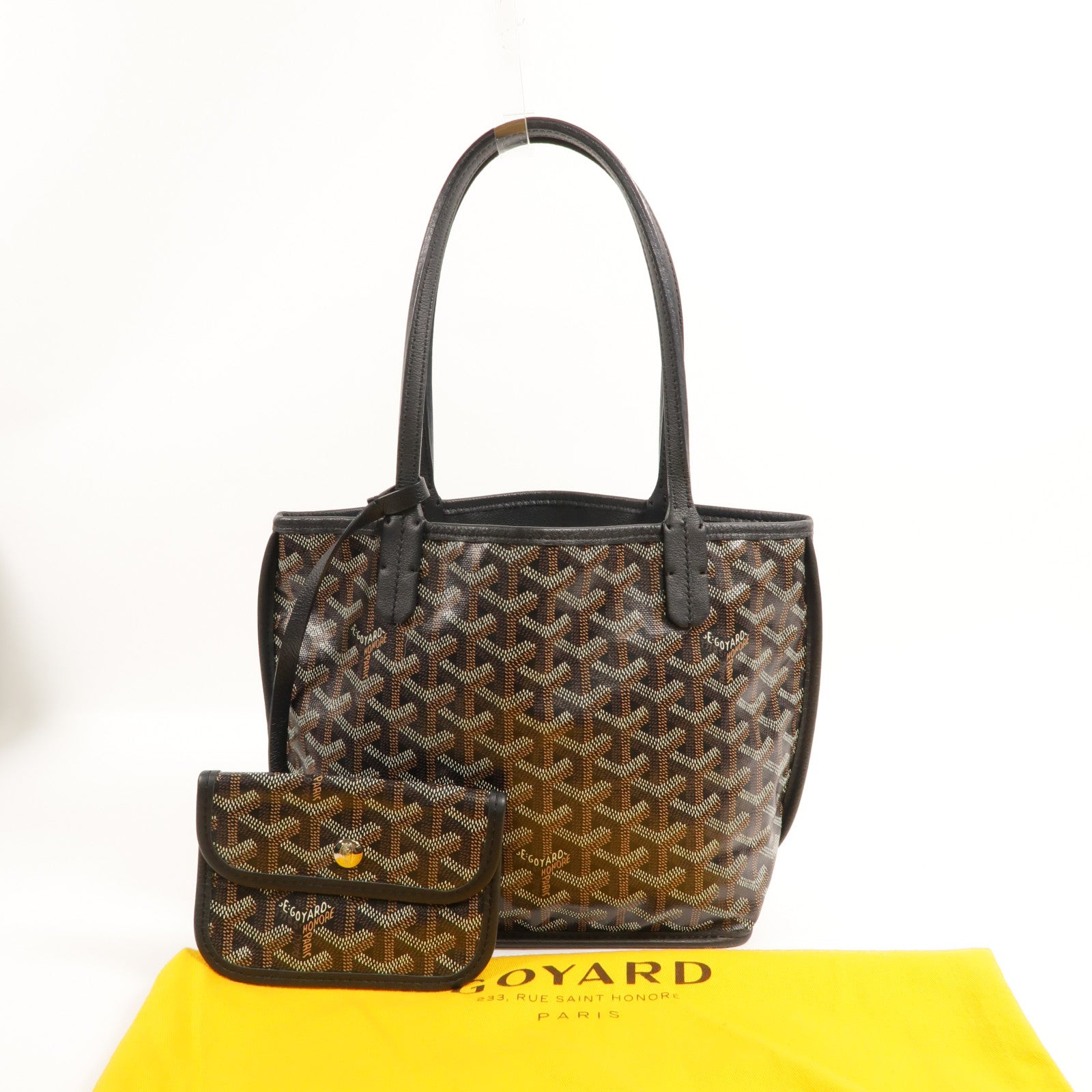 GOYARD 塗層帆布Anjou Mini手挽袋