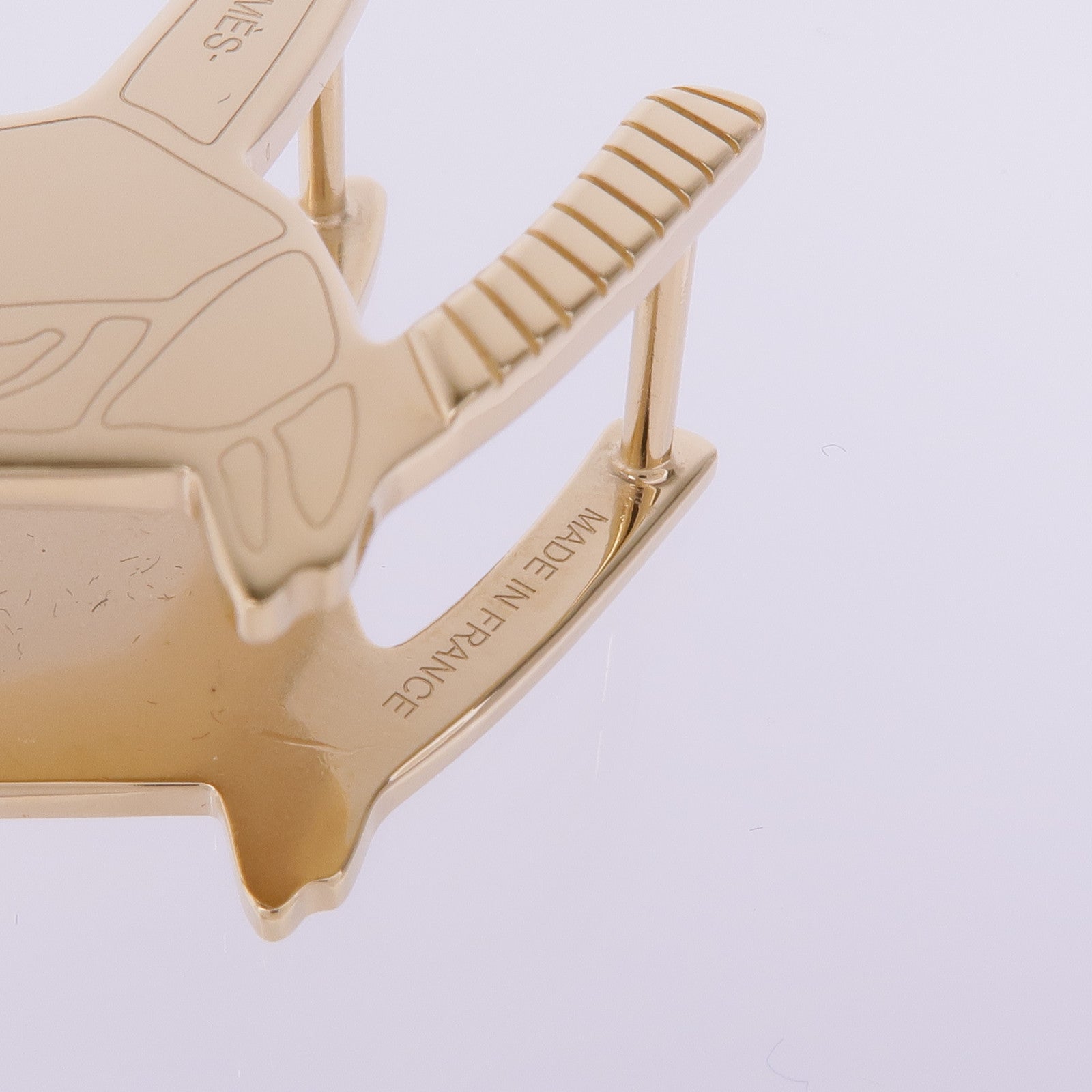 HERMES 金屬Scarf ring圍巾戒指