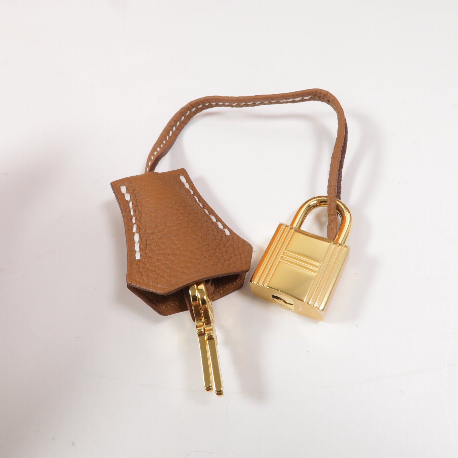 HERMES Togo皮革Birkin 25手挽袋Gold