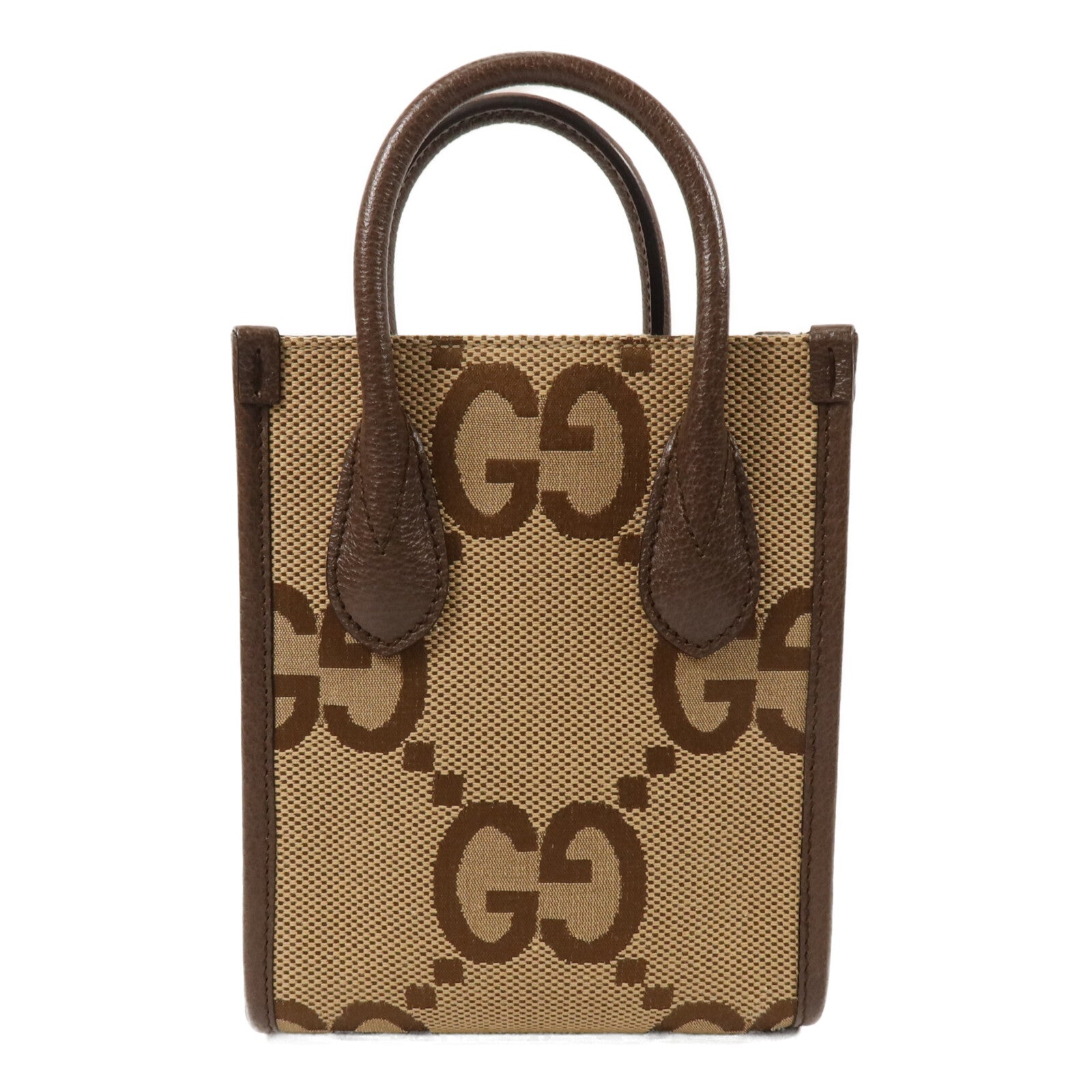 GUCCI 帆布Jumbo GG手挽肩背兩用袋
