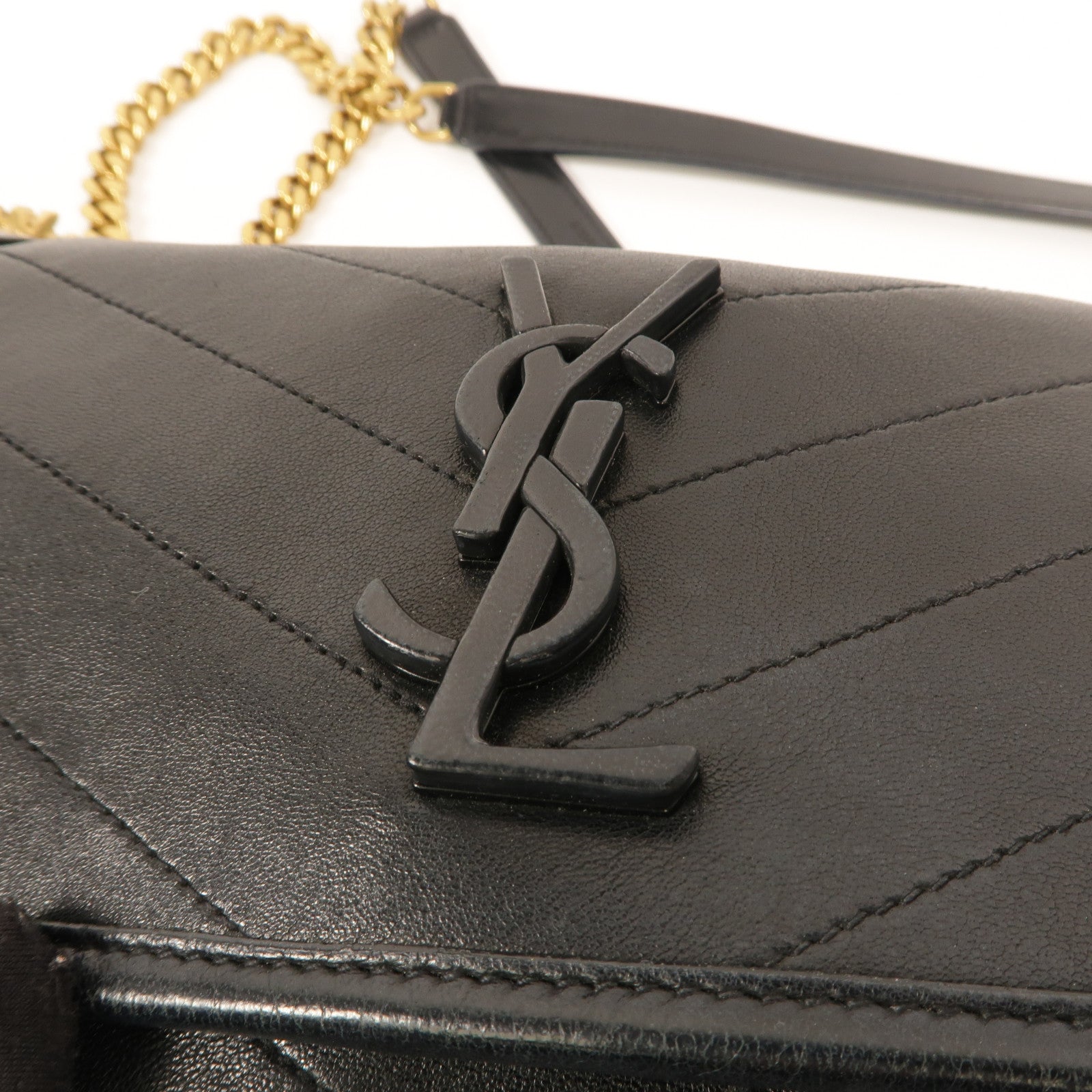 SAINT LAURENT 羊皮皮革Niki Medium鏈帶肩背袋