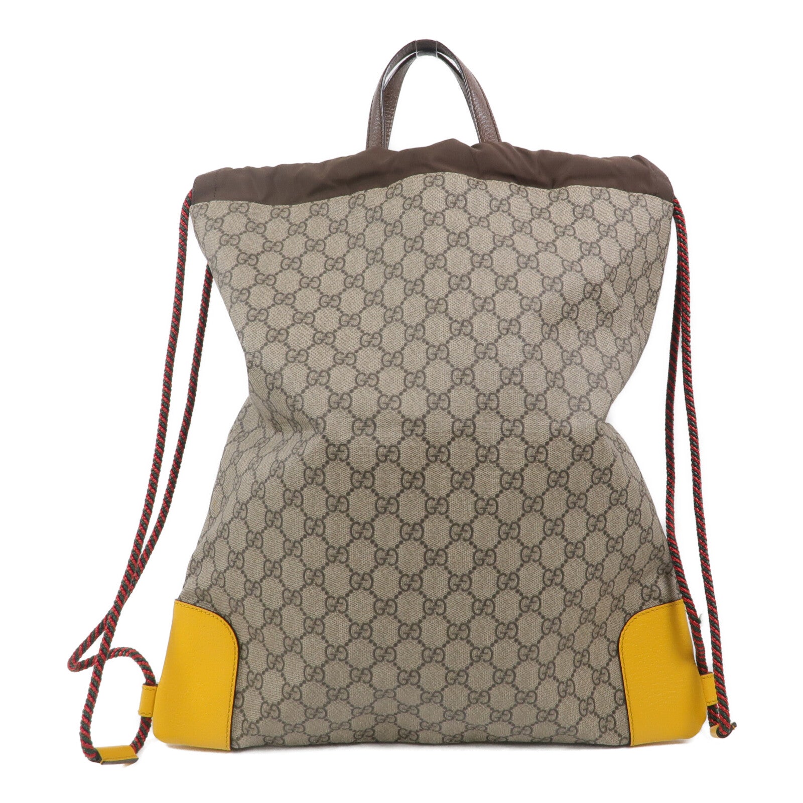 GUCCI 塗層帆布Drawstring Backpack背包