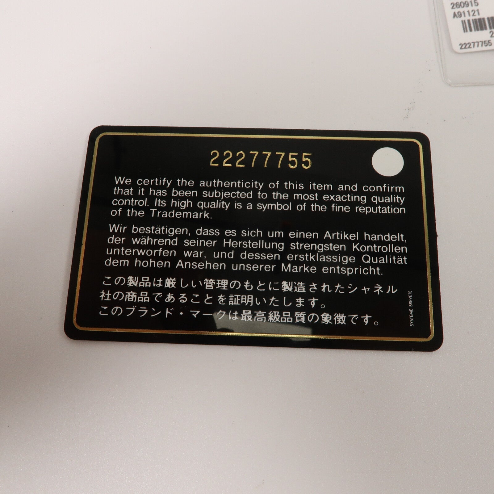 CHANEL 羊皮皮革Backpack背包