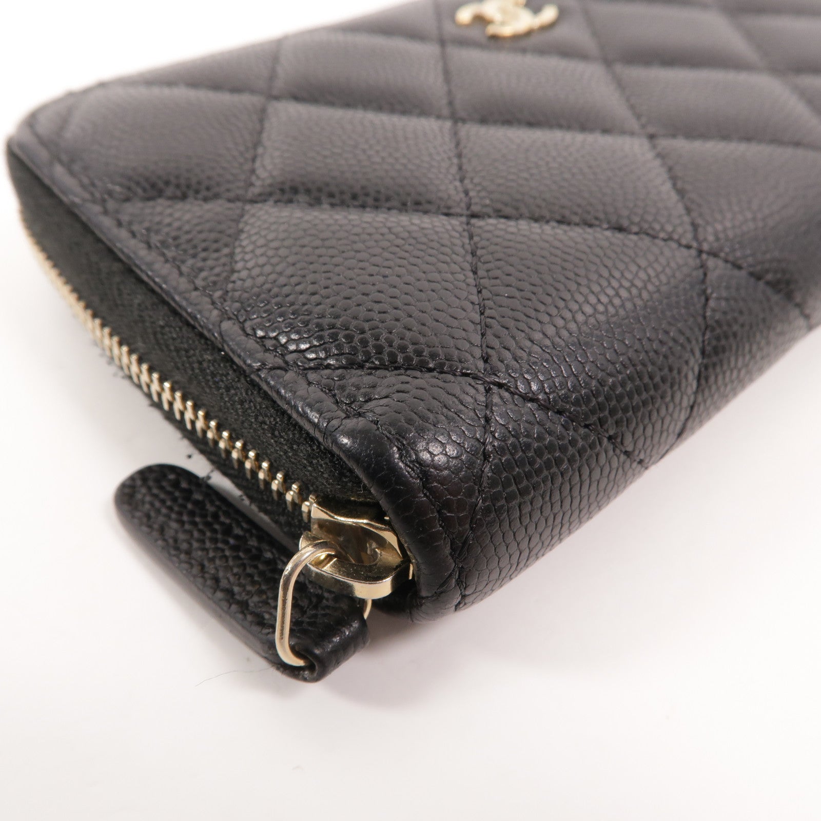 CHANEL 牛皮皮革Classic Medium Zipped Wallet長錢包
