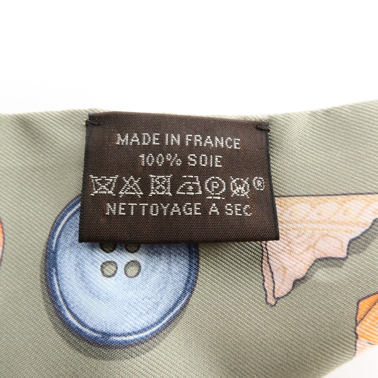 HERMES 絲質Twilly絲巾