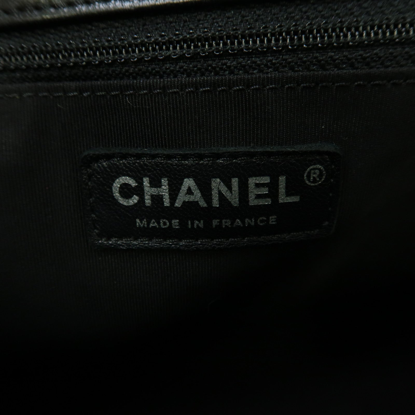 CHANEL 【激減優惠】菱格牛皮皮革Mademoiselle Chain Shoulder Bag銀扣鏈帶肩背袋黑色