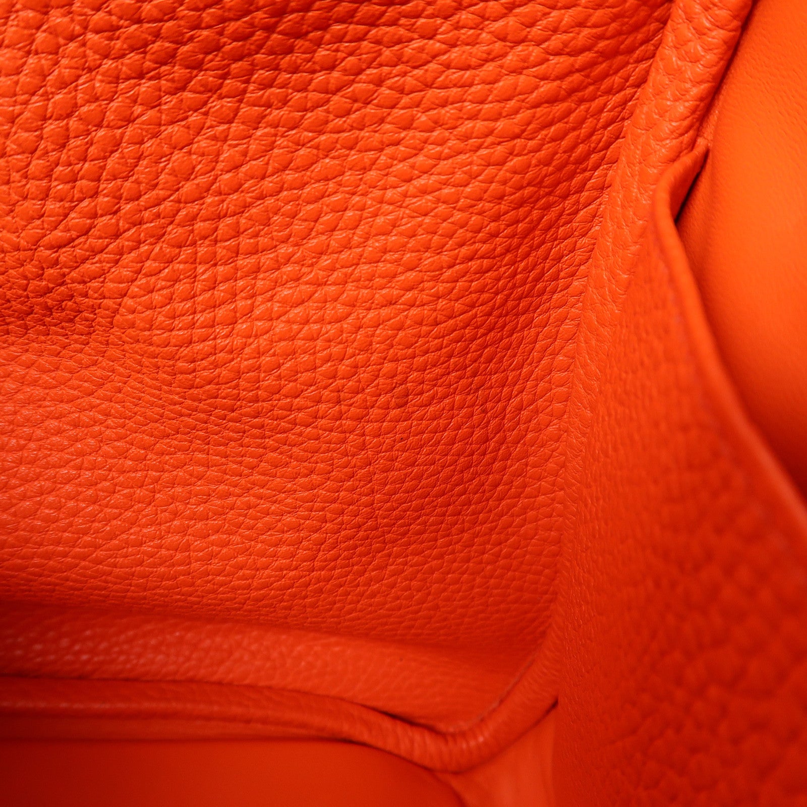 HERMES PHW Lindy 30 2 Way Shoulder Hand Bag 9T Capucine