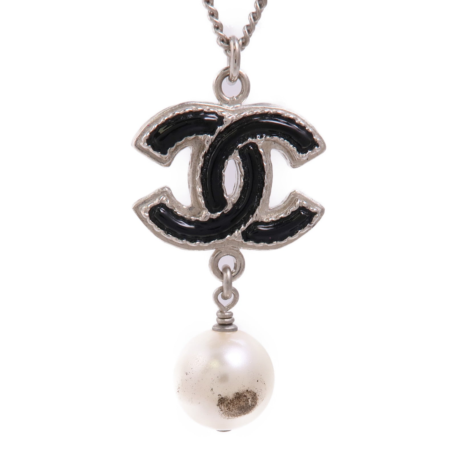 CHANEL 金屬/PVC Necklace項鍊