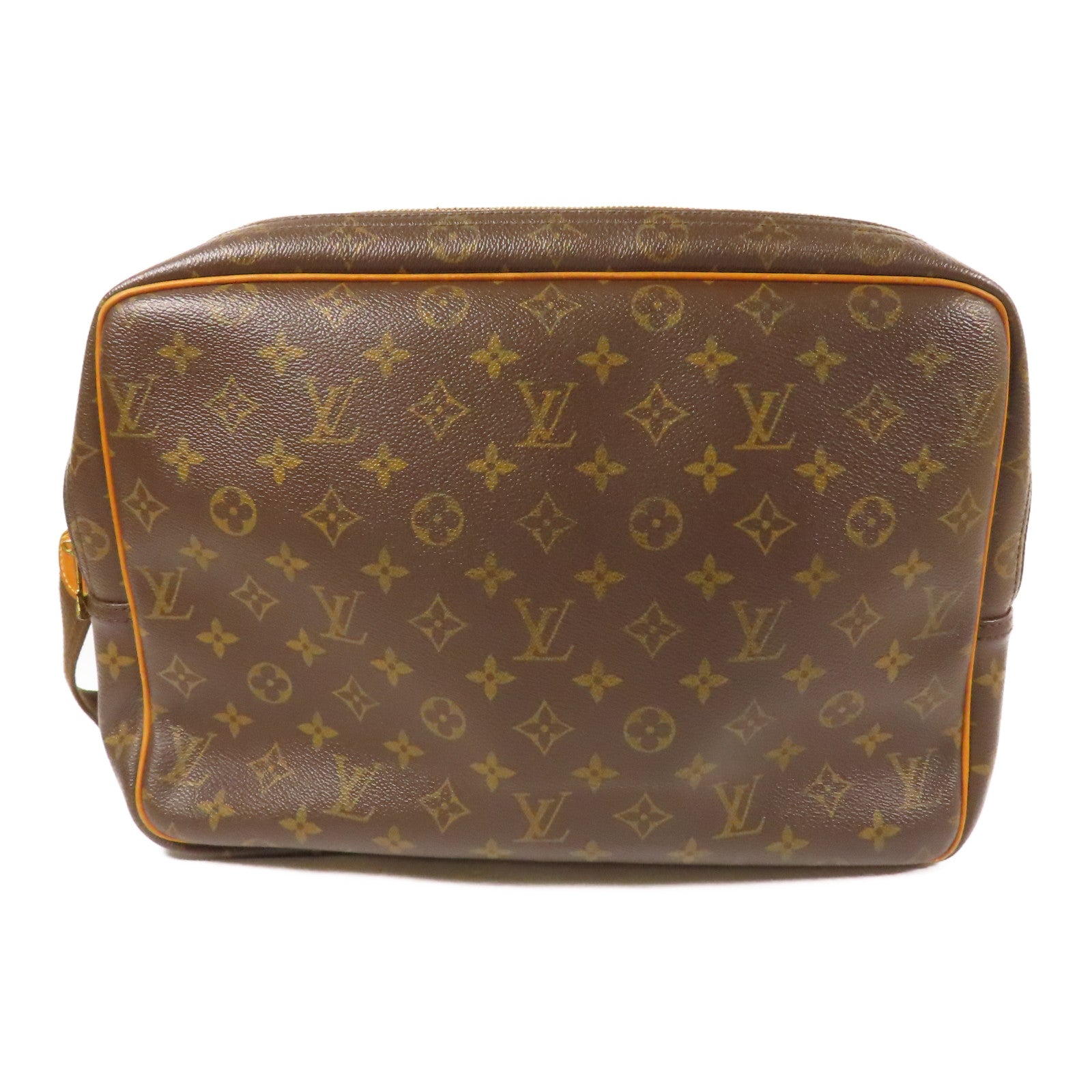 LOUIS VUITTON Monogram Reporter GM金扣肩背袋