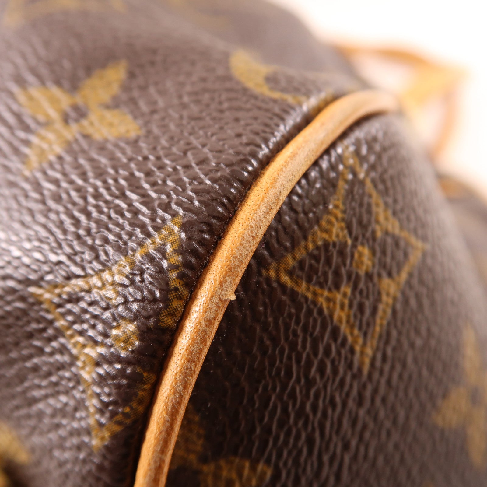LOUIS VUITTON Monogram Tivoli GM金扣肩背袋棕色